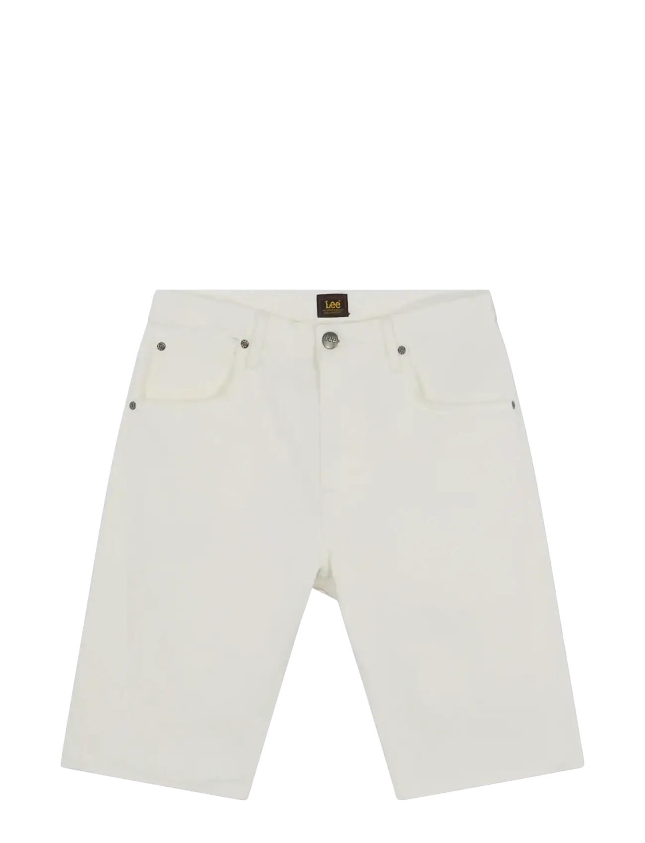 Lee Jeans 5 POCKET SHORT - Autumn deals - WHITE / cream