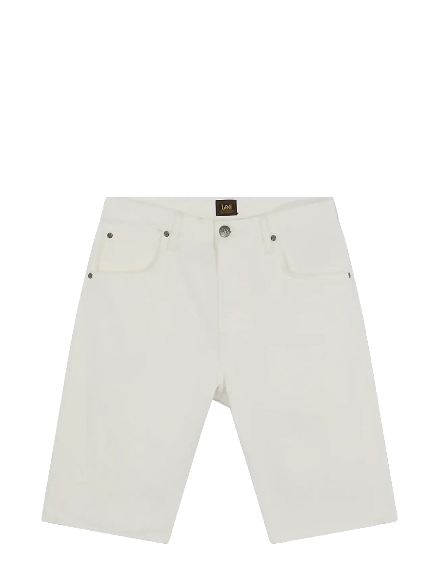 Lee Jeans - 5 POCKET SHORT - farkkushortsit - white - 1