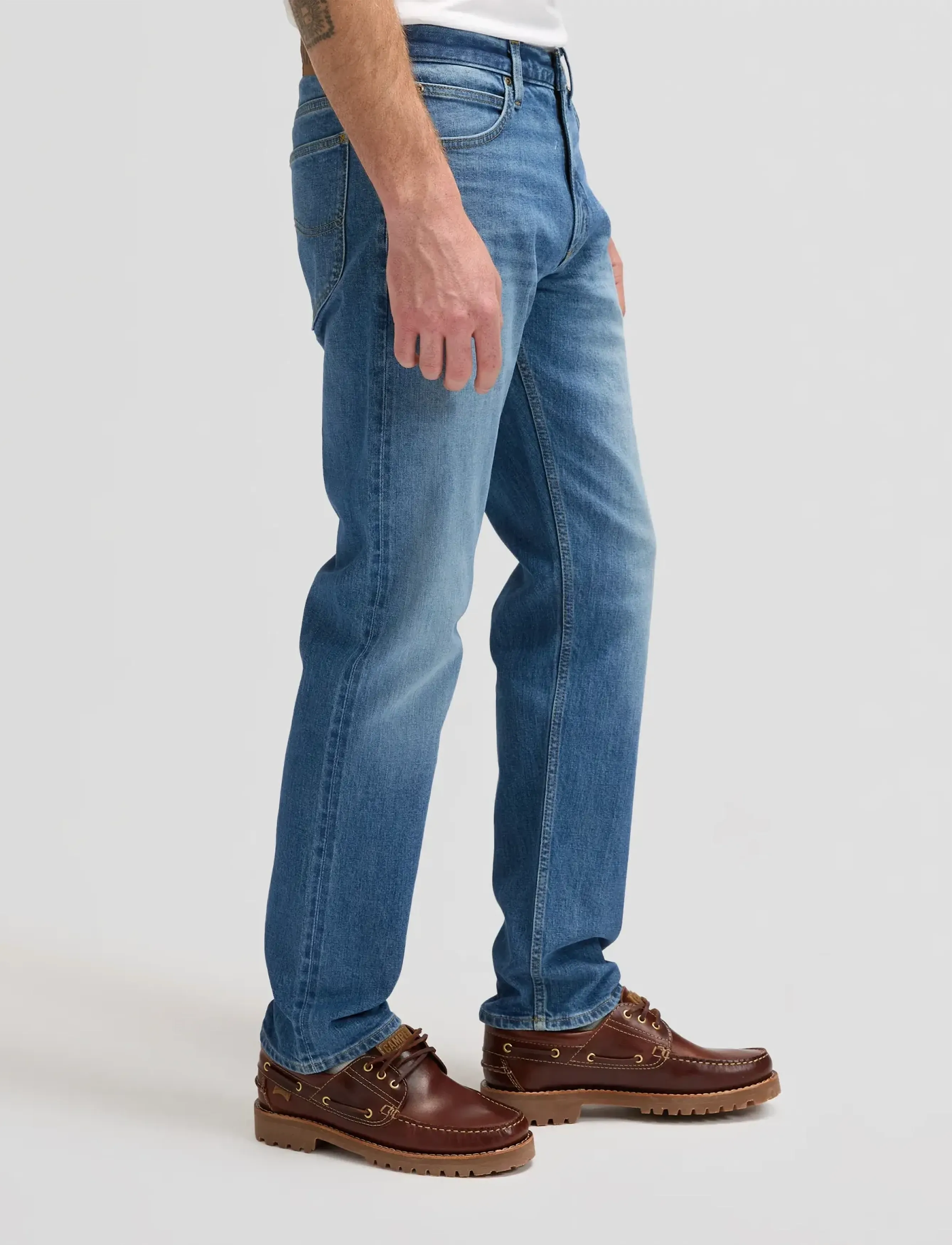 Lee Jeans - DAVID - püksid & teksad - blue force - 4