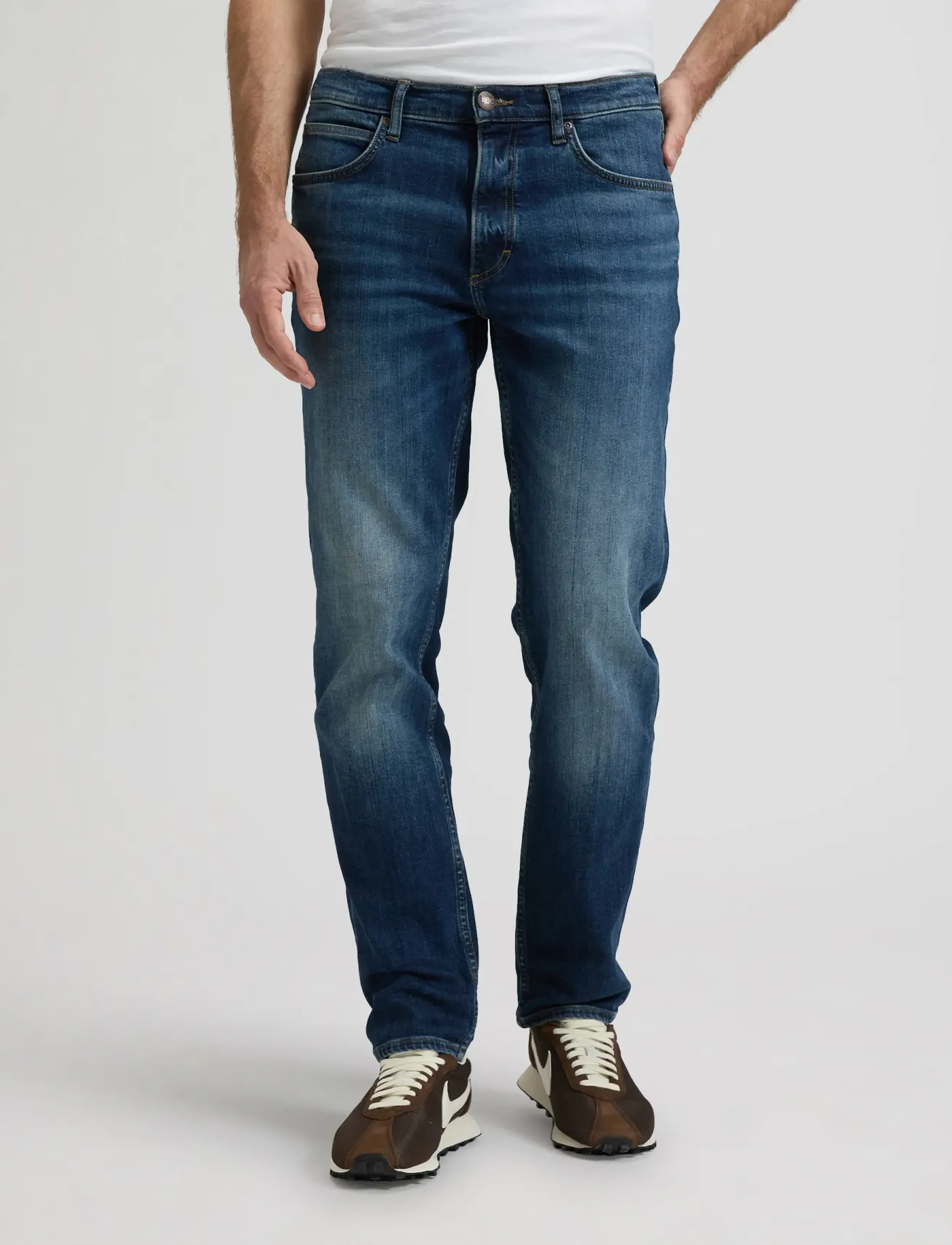 Lee Jeans DAVID - Kleidung - RUSTY RIVET / blue