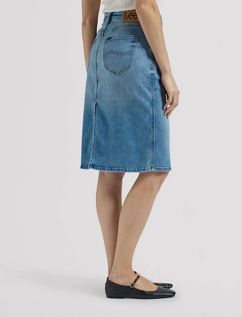 Lee Jeans - MIDI SKIRT - denimnederdele - rising sign - 3