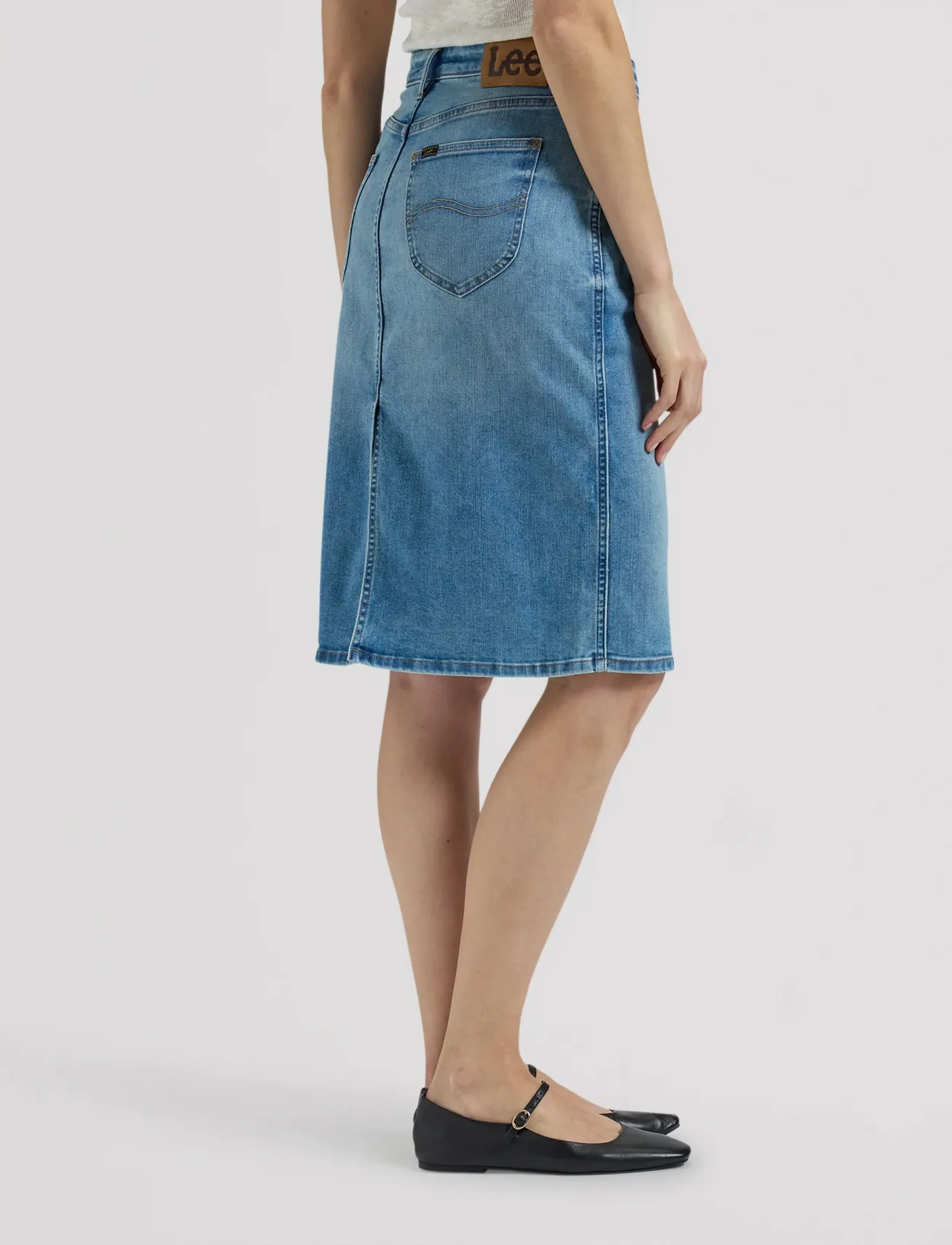 Lee Jeans - MIDI SKIRT - jeansröcke - rising sign - 3