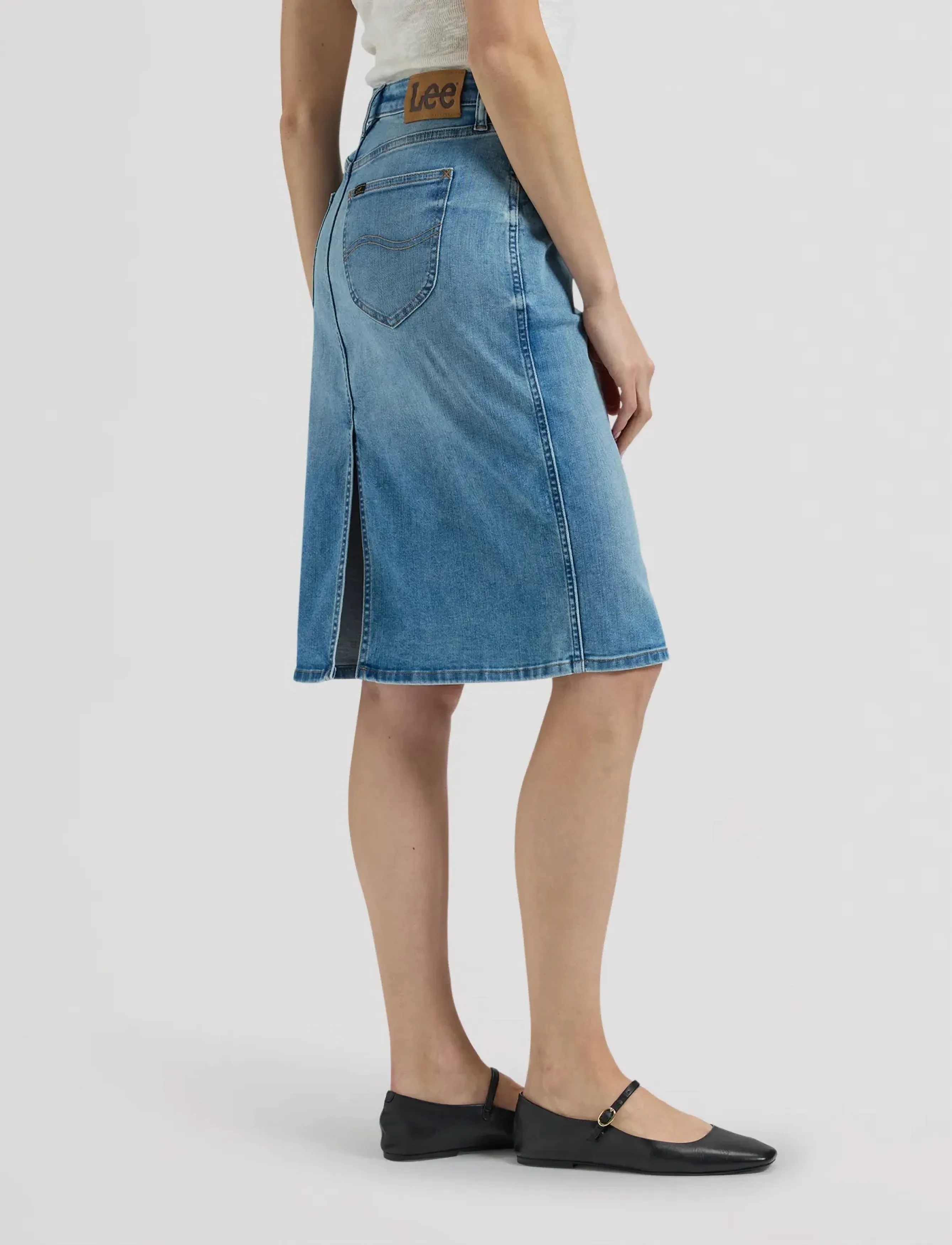 Lee Jeans - MIDI SKIRT - jeansröcke - rising sign - 5