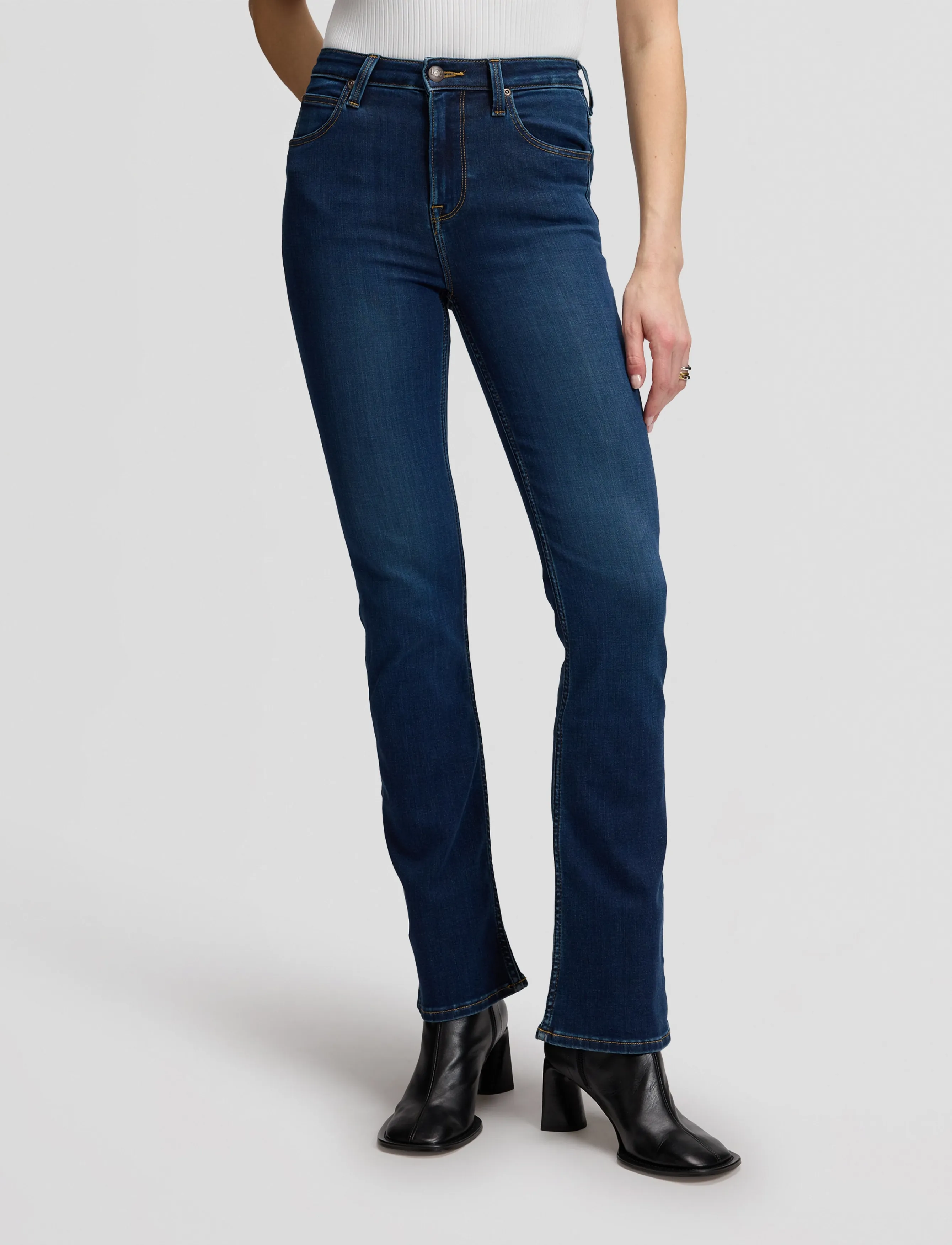 Lee Jeans Breese Boot, 29 x 29, Jeans, Marineblau - Boot Cut, Frauen