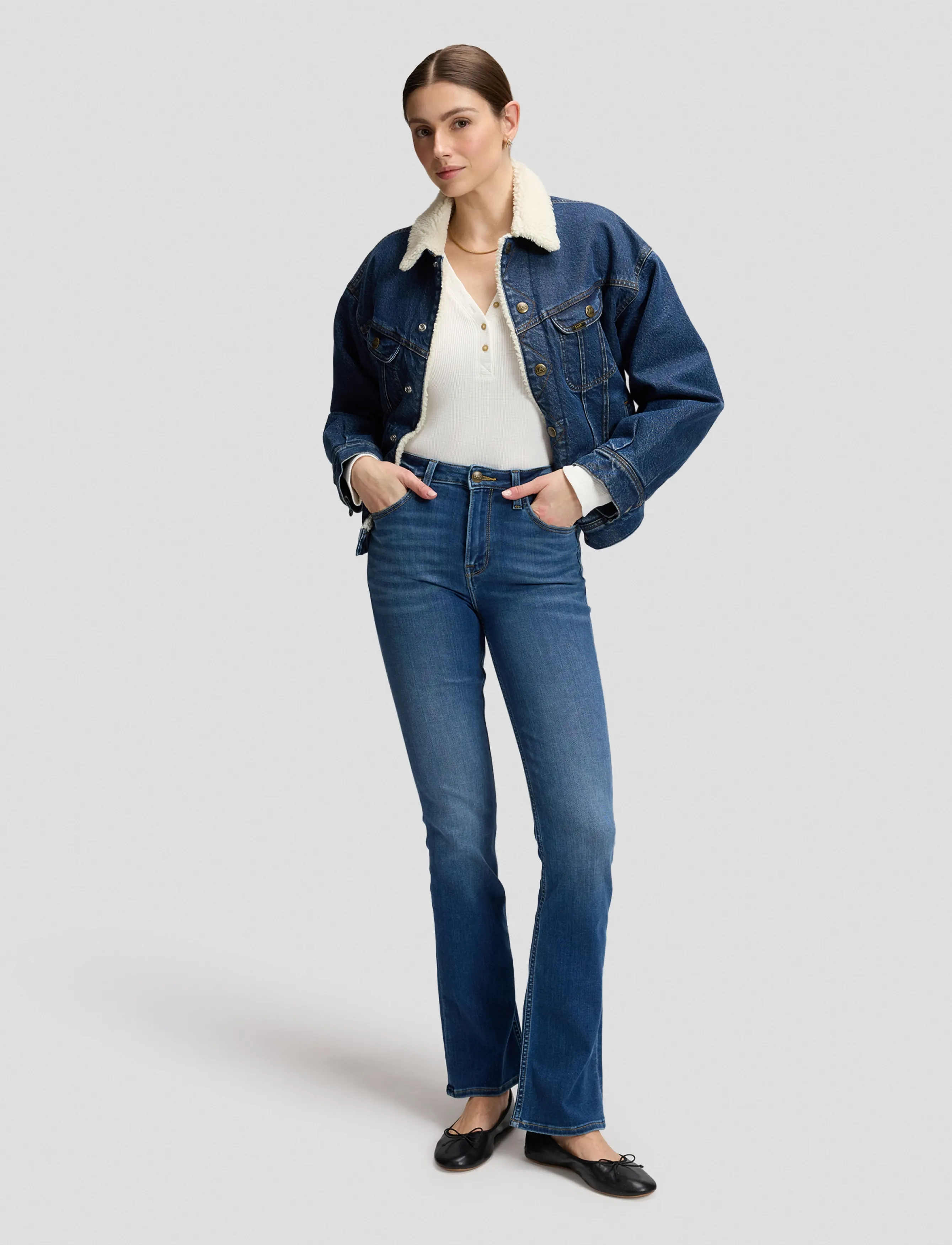 Lee Jeans - BREESE BOOT - bootcut jeans - rustic blue - 2