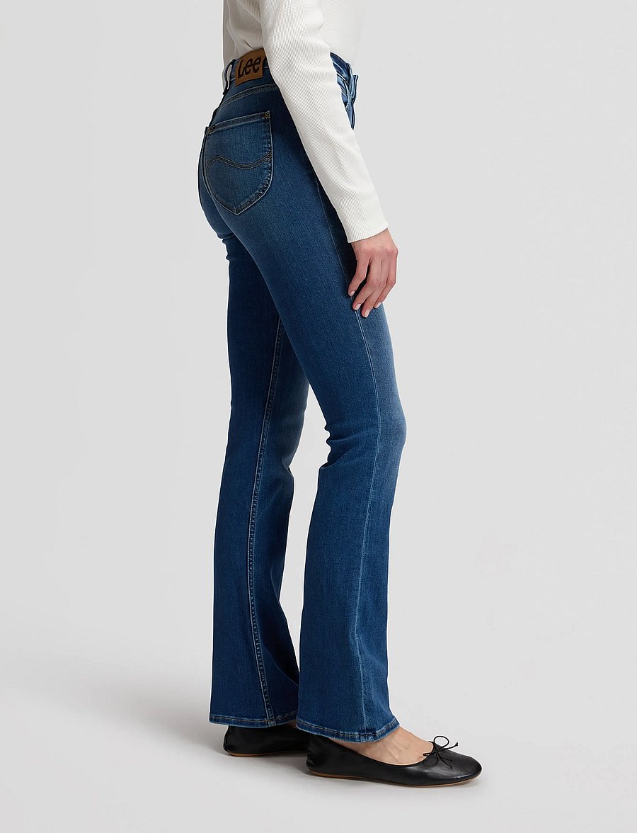 Lee Jeans - BREESE BOOT - bootcut jeans - rustic blue - 4