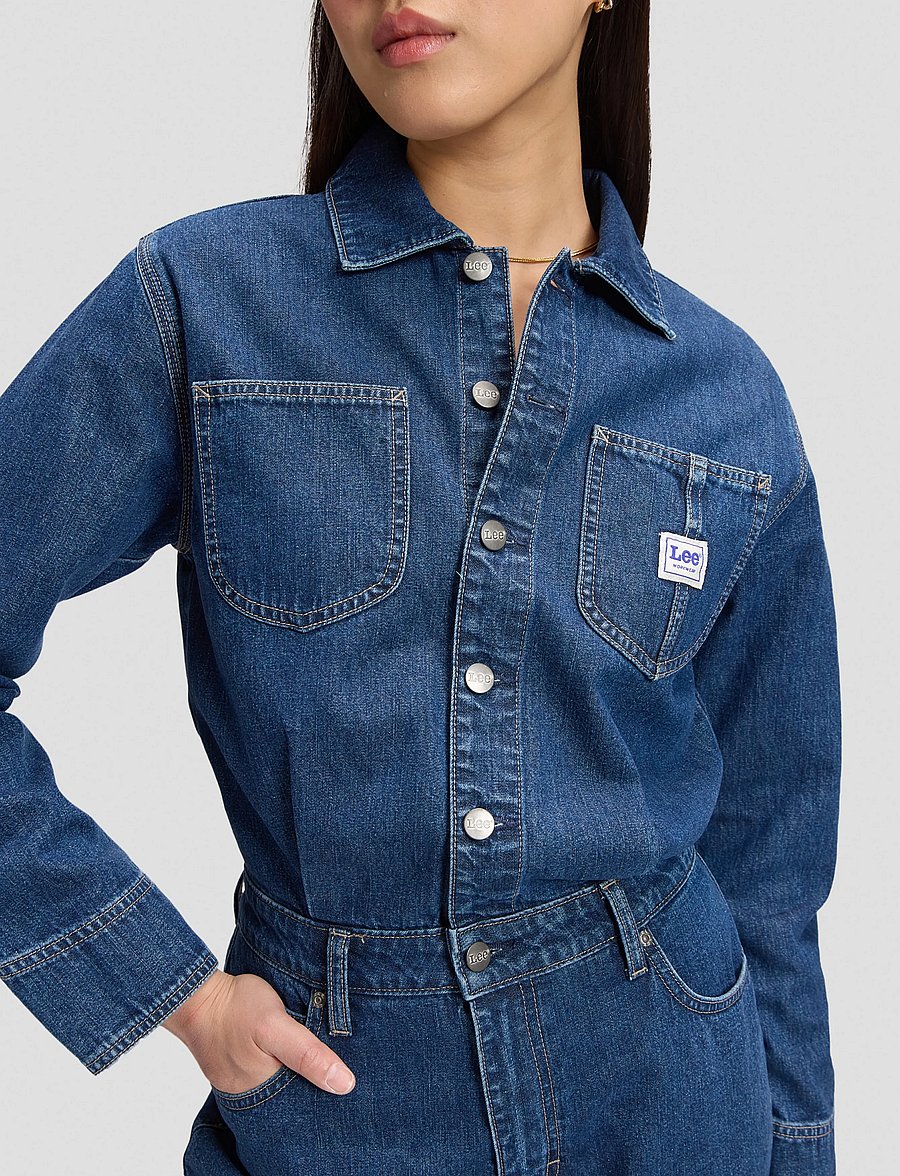 Lee Jeans - CHORE JUMPSUIT - jumpsuits - lavish dark - 4