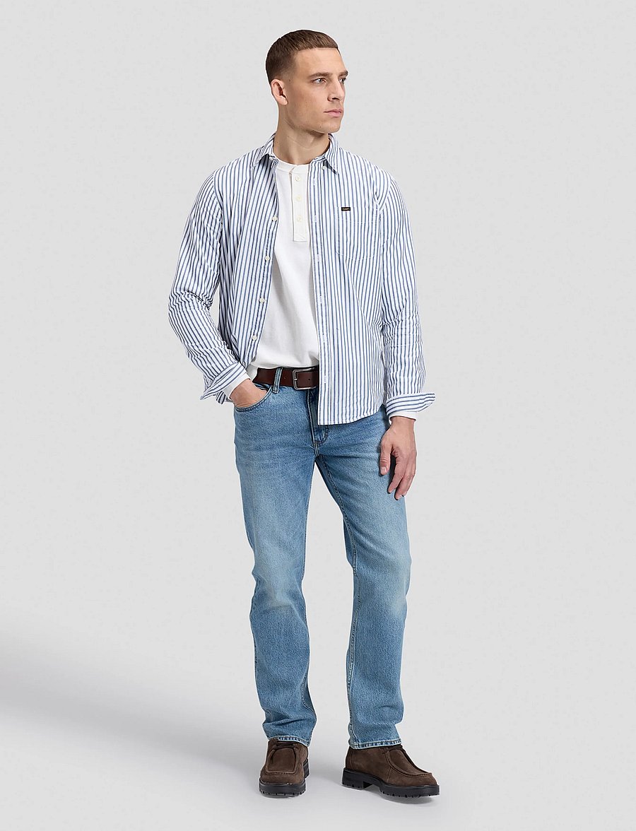 Lee Jeans - LEE BUTTON DOWN - bering sea - 3