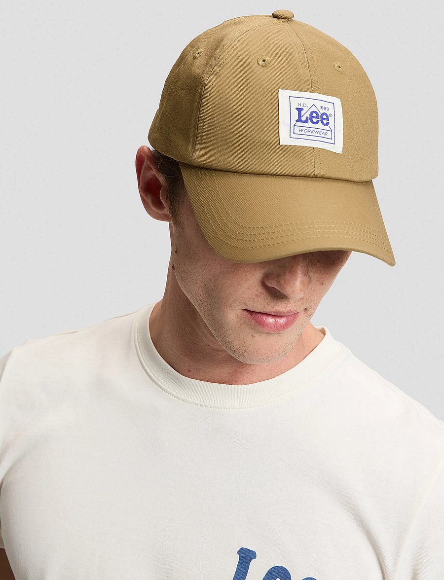 Lee Jeans - WORKWEAR CAP - caps - dark khaki - 0