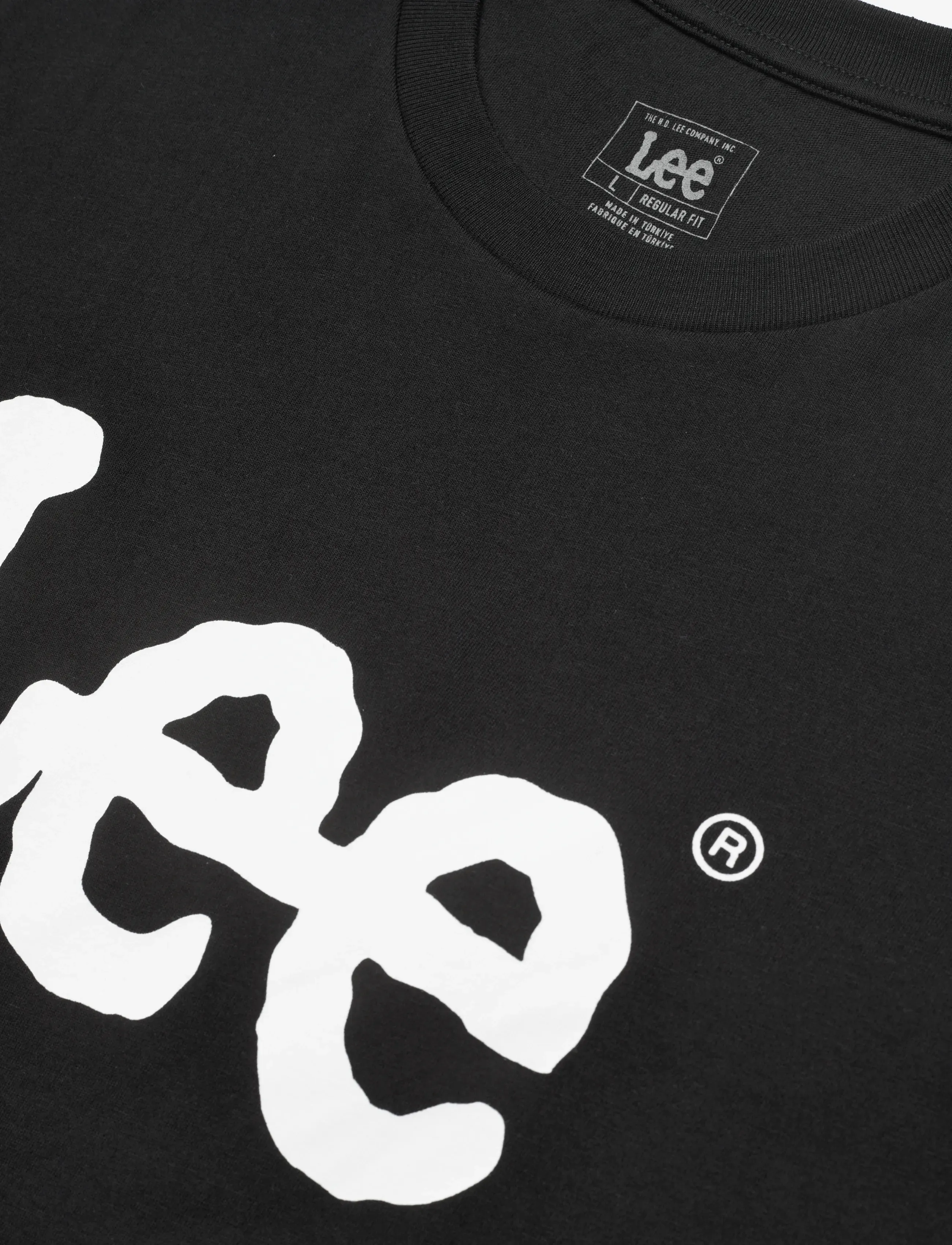 Lee Jeans - WOBBLY LOGO TEE - black - 2