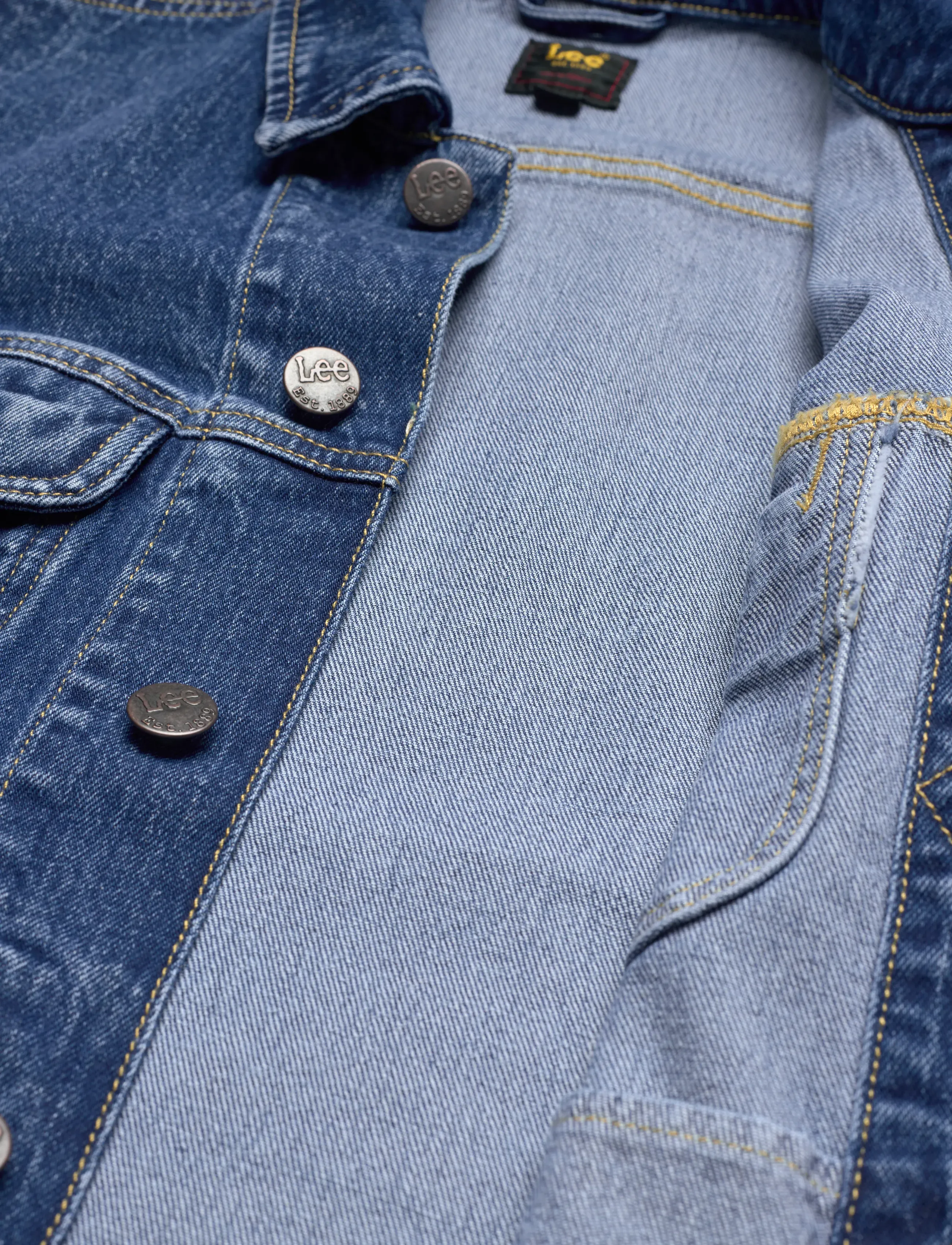 Lee Jeans - LEE RIDER JACKET - mid indigo - 4