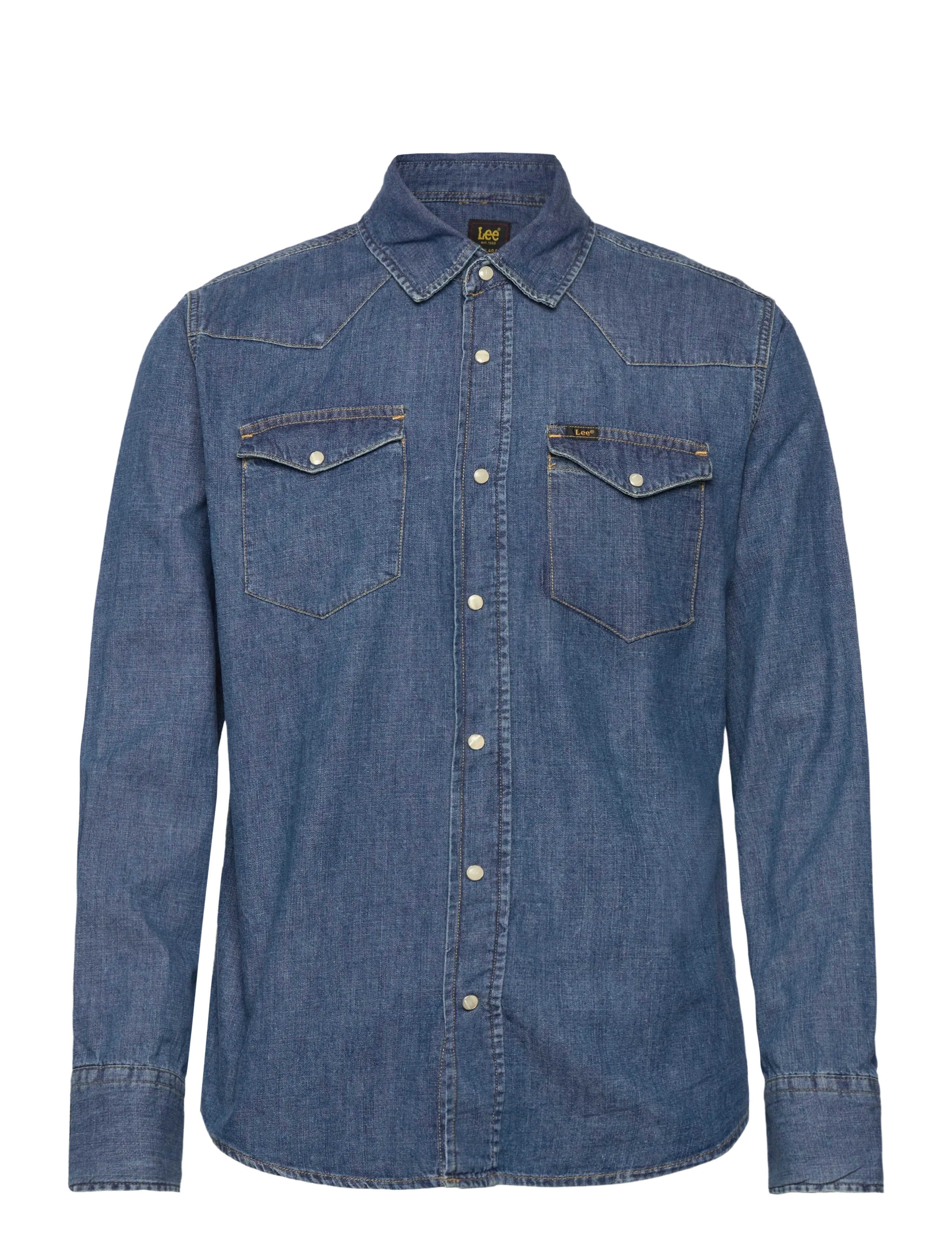 LEE JEANS Clean Reg Western Blau - M - Herren