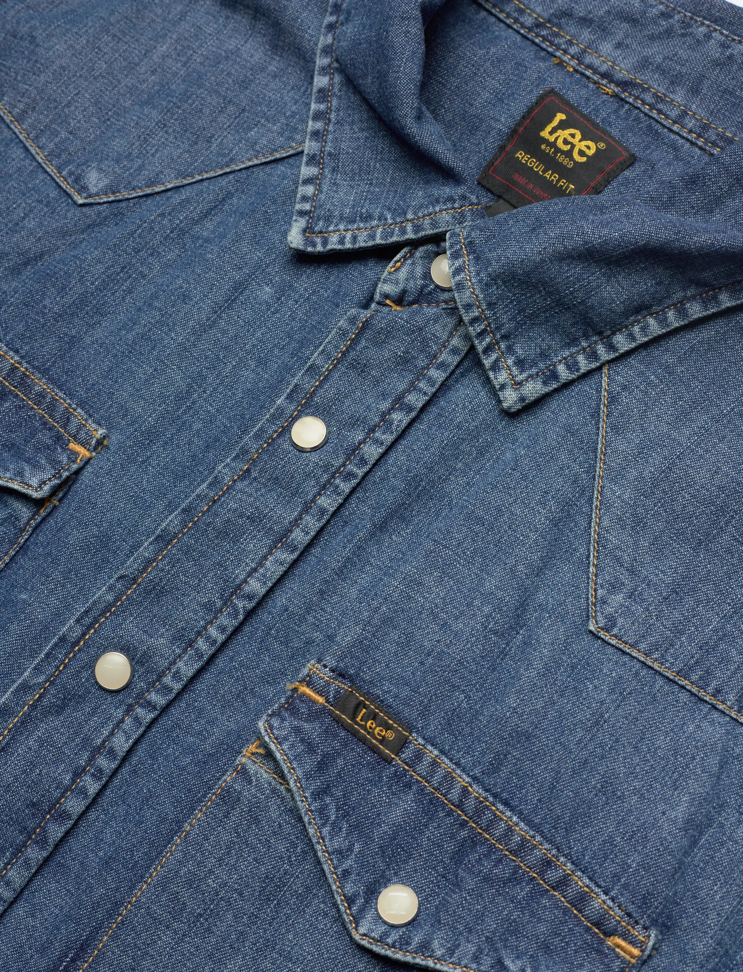 Lee Jeans - CLEAN REG WESTERN - geburtstagsgeschenke - mid blue - 2