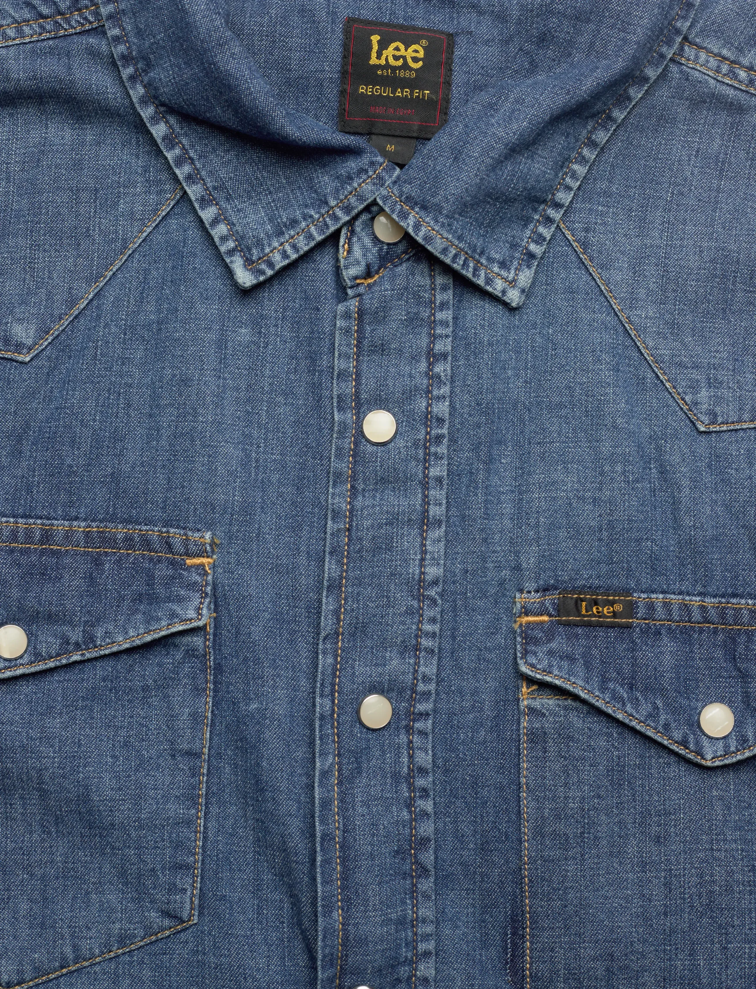 Lee Jeans - CLEAN REG WESTERN - geburtstagsgeschenke - mid blue - 3