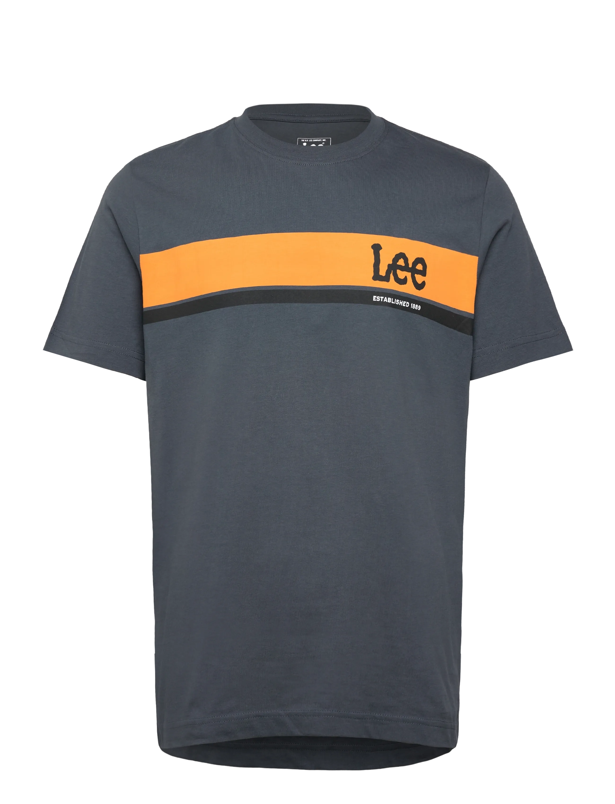 Lee Jeans REGULAR LOGO TEE - Lägsta priserna - ANTHRACITE / grey