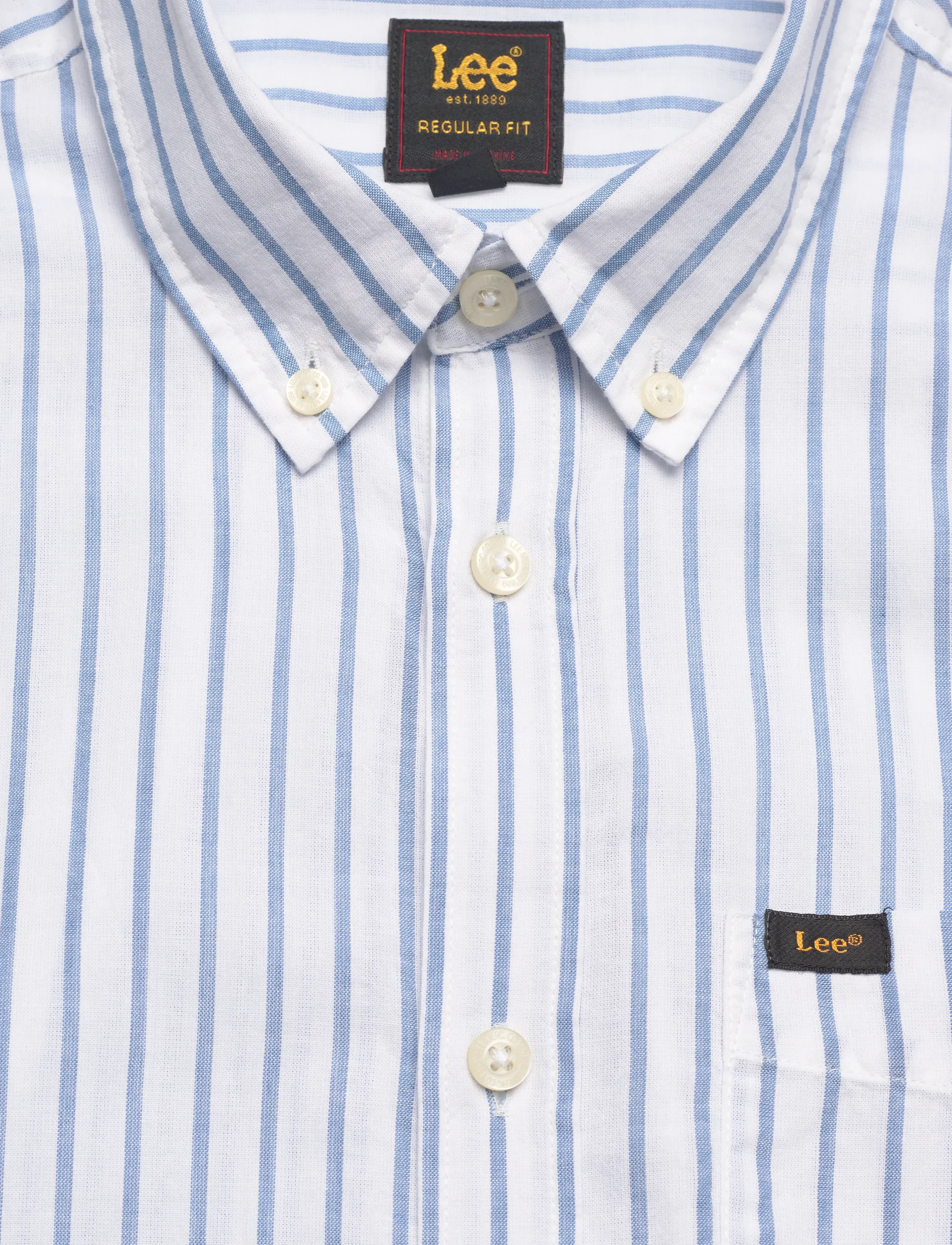 Lee Jeans - LEE BUTTON DOWN - casual shirts - bright white - 2