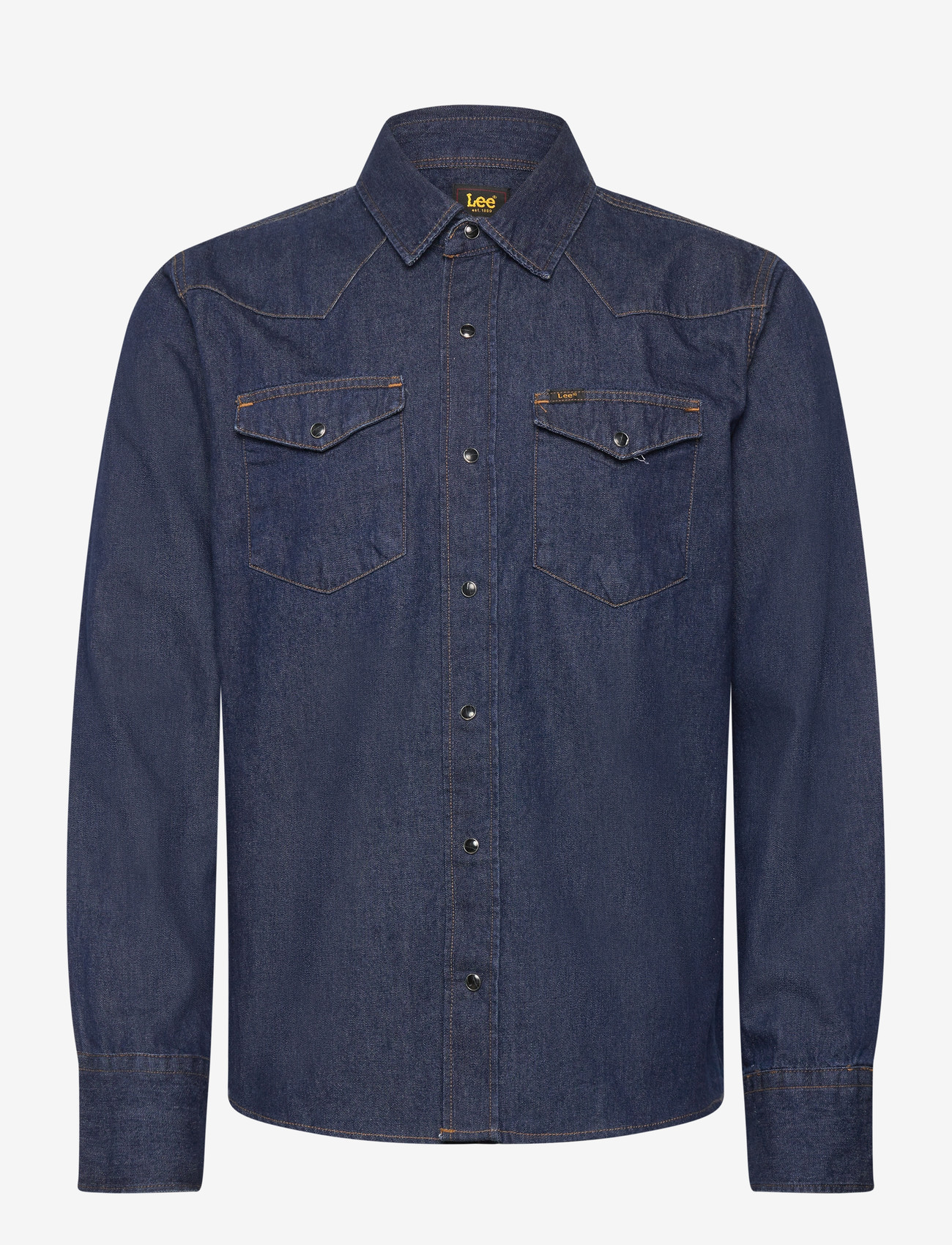 Lee Jeans - CLEAN REG WESTERN - casual skjorter - rinse - 0