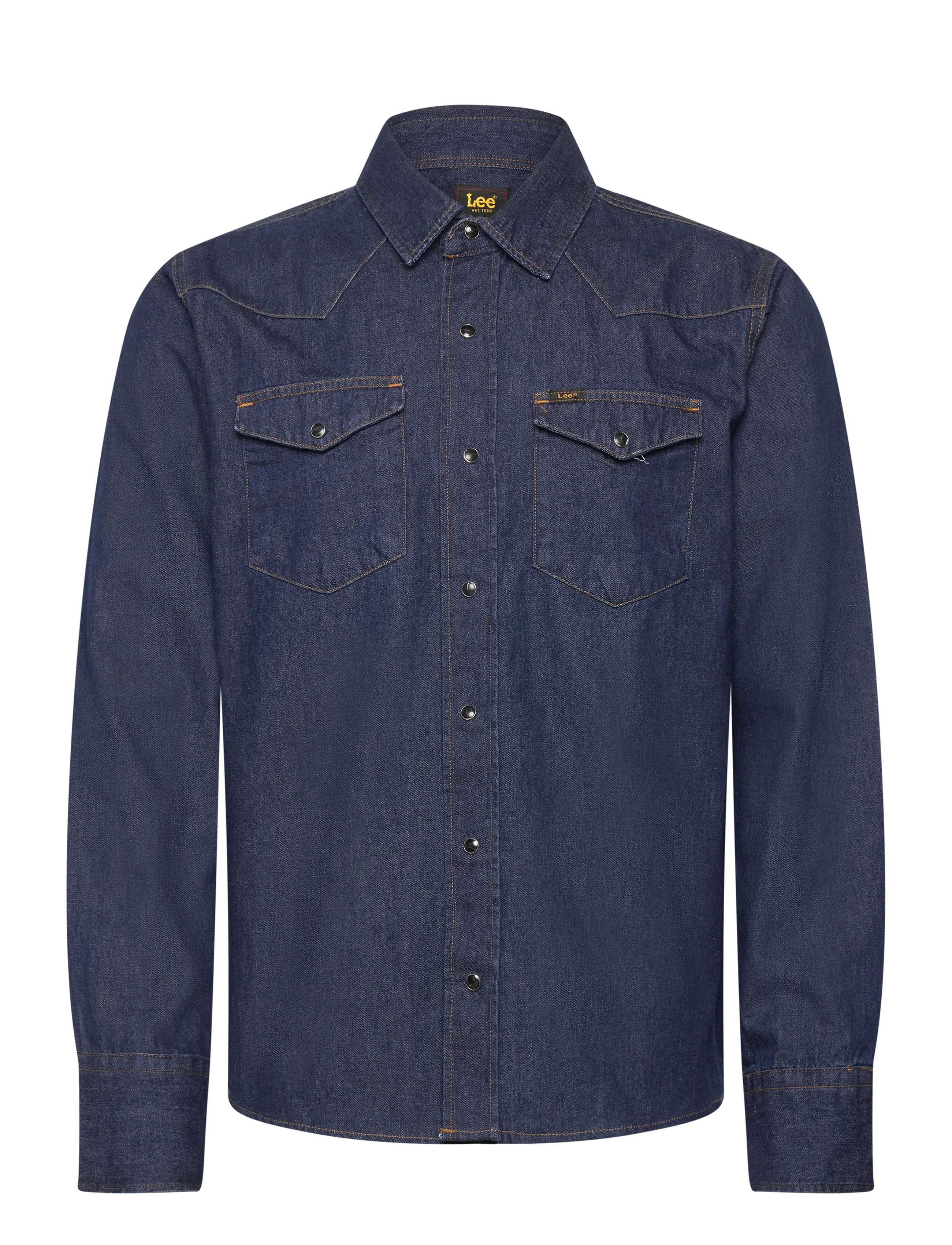 Lee Jeans CLEAN REG WESTERN - Lee Jeans - RINSE / blue