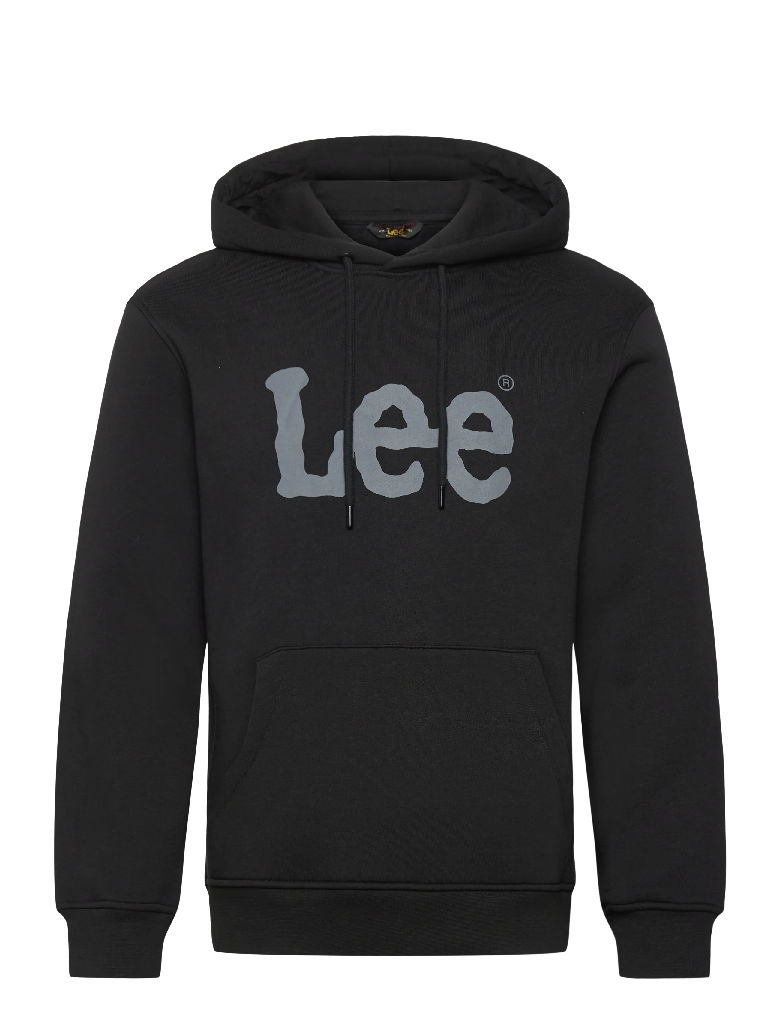 Lee Jeans BIG LOGO HOODIE - Sweatshirts & Kapuzenpullover - BLACK / black