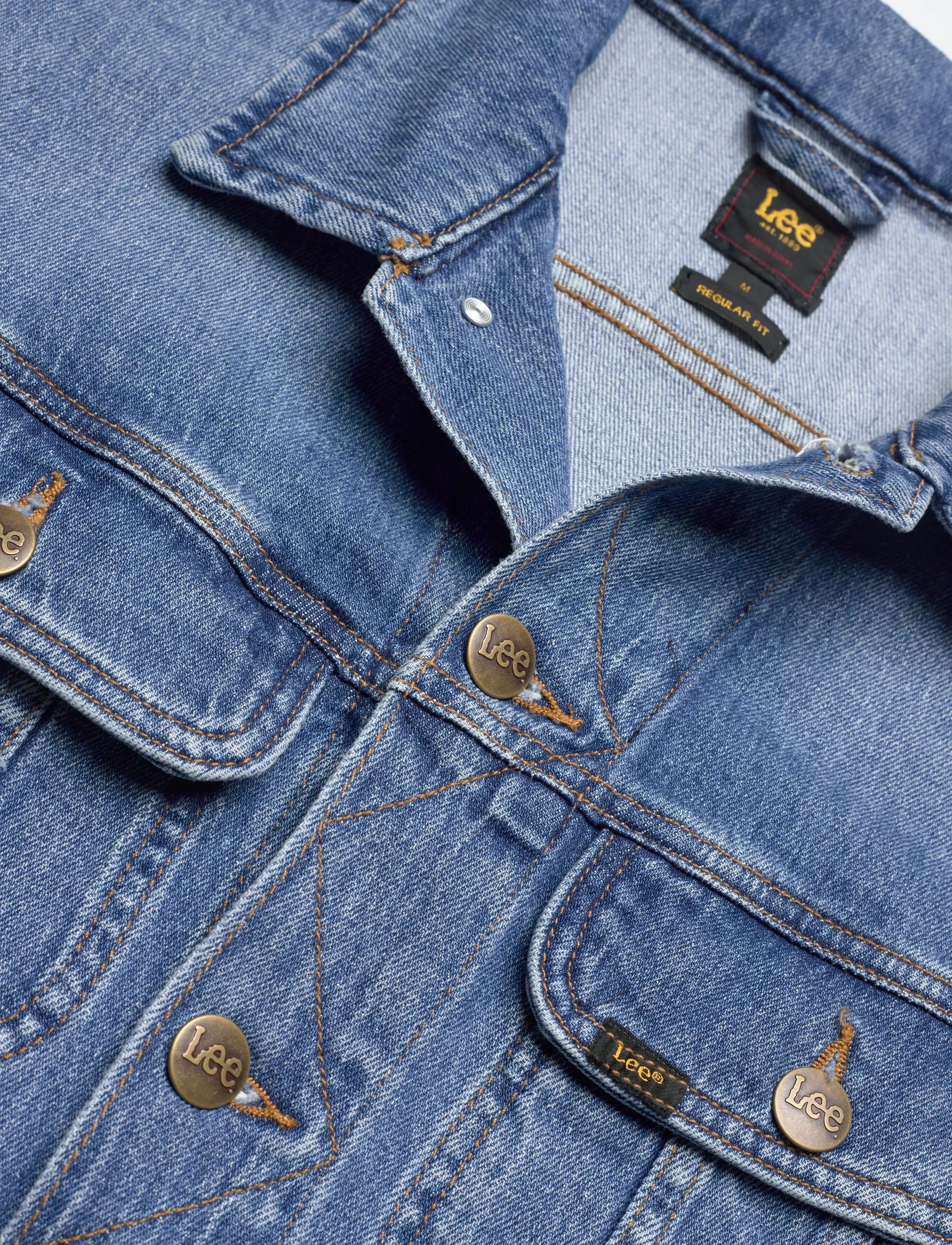 Lee Jeans - LEE RIDER JACKET - mid blue - 2