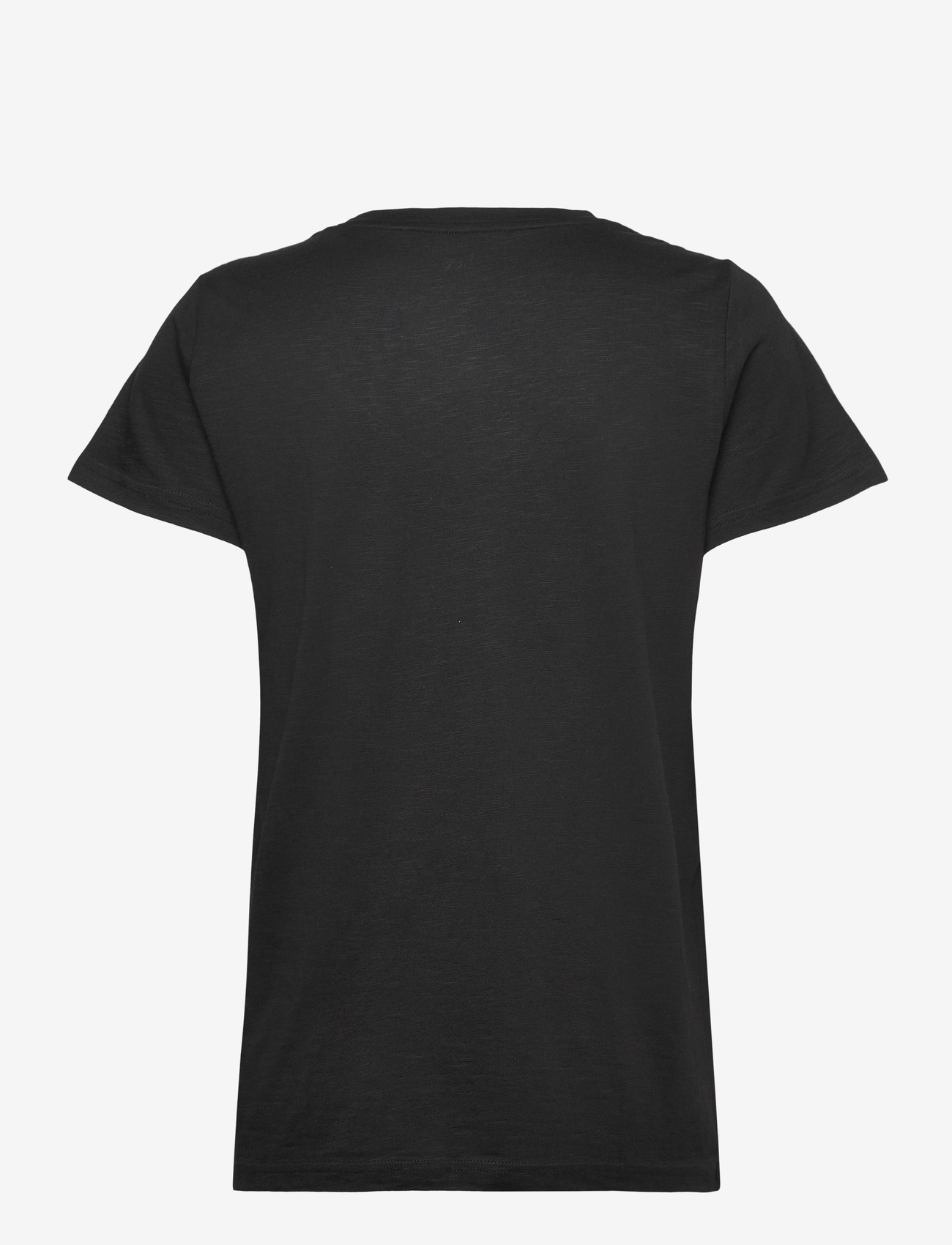Lee Jeans - V NECK TEE - autumn clothing - black - 1