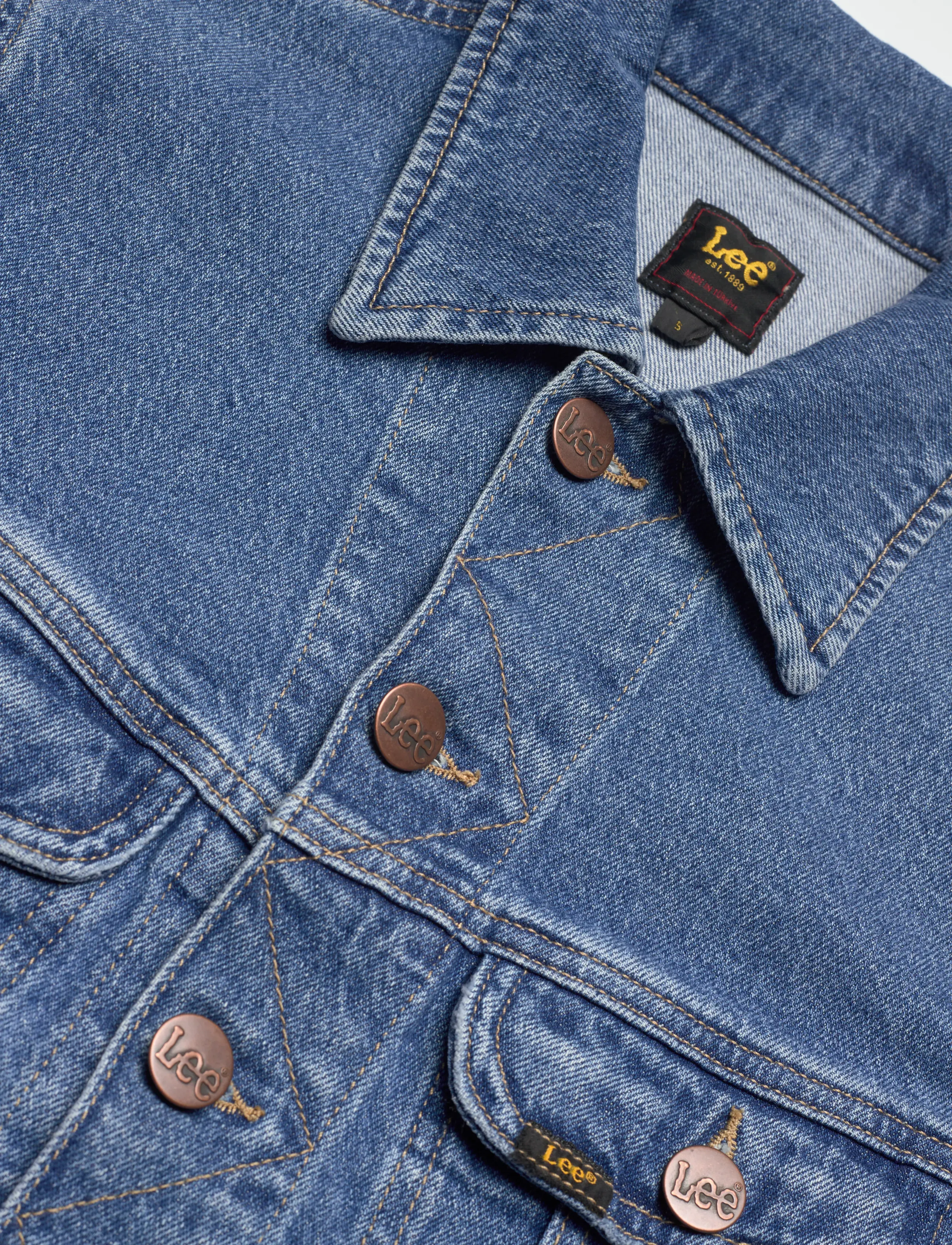 Lee Jeans - RIDER JACKET - jeansjacken - flash of brilliance - 2