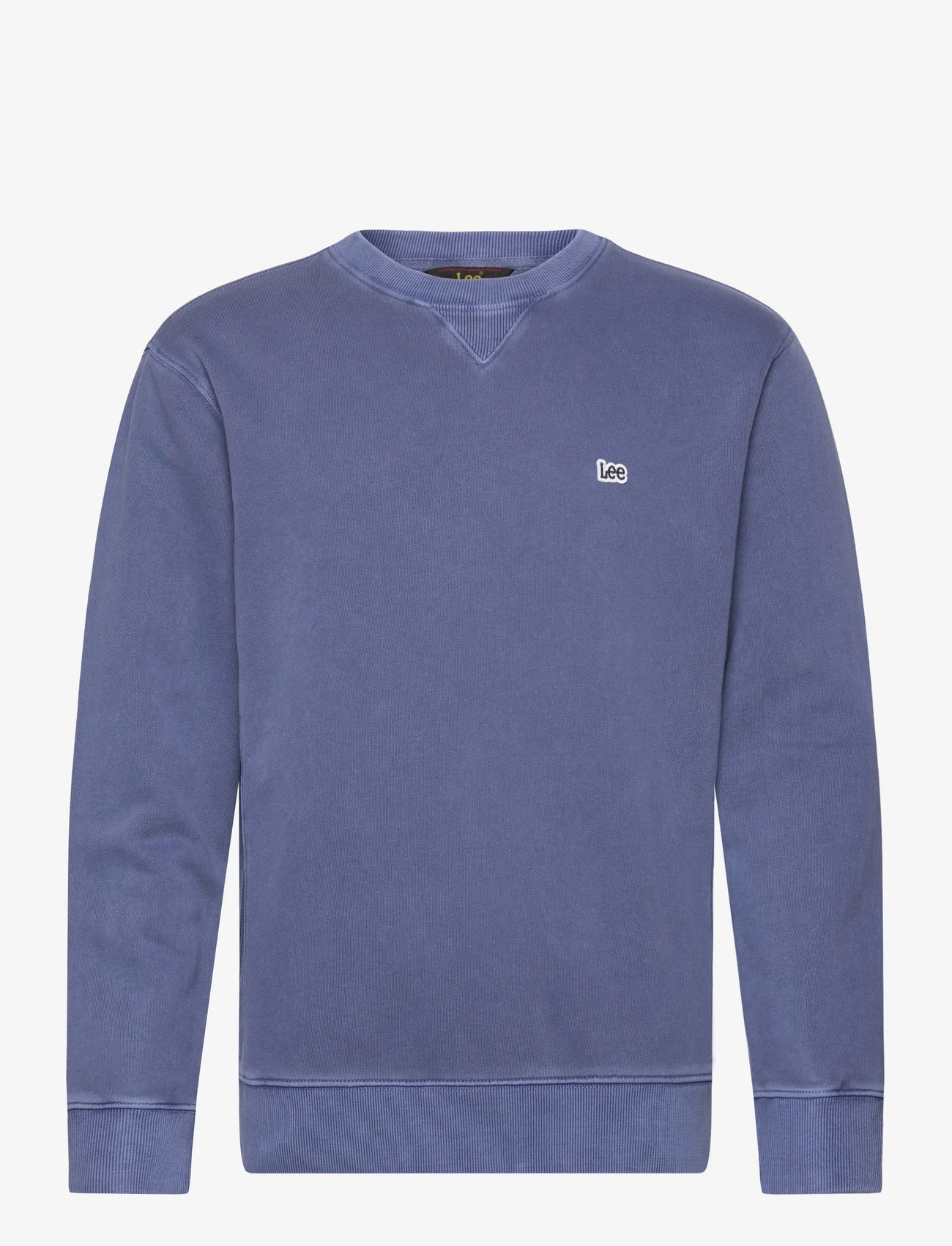 Lee Jeans - PLAIN CREW SWS - sportiska stila džemperi - surf blue - 0