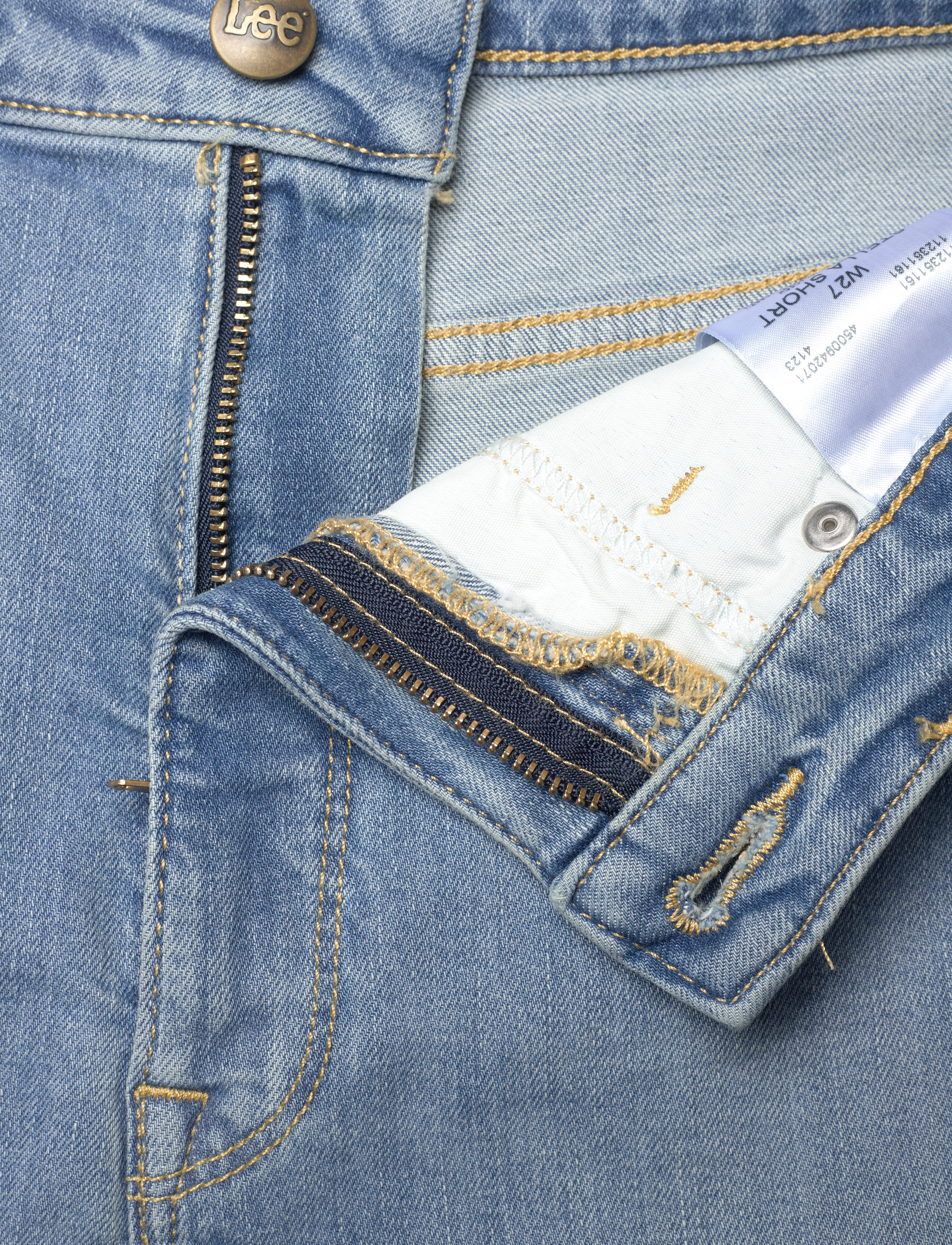 Lee Jeans - STELLA SHORT - korte jeansbroeken - mid tempo - 3