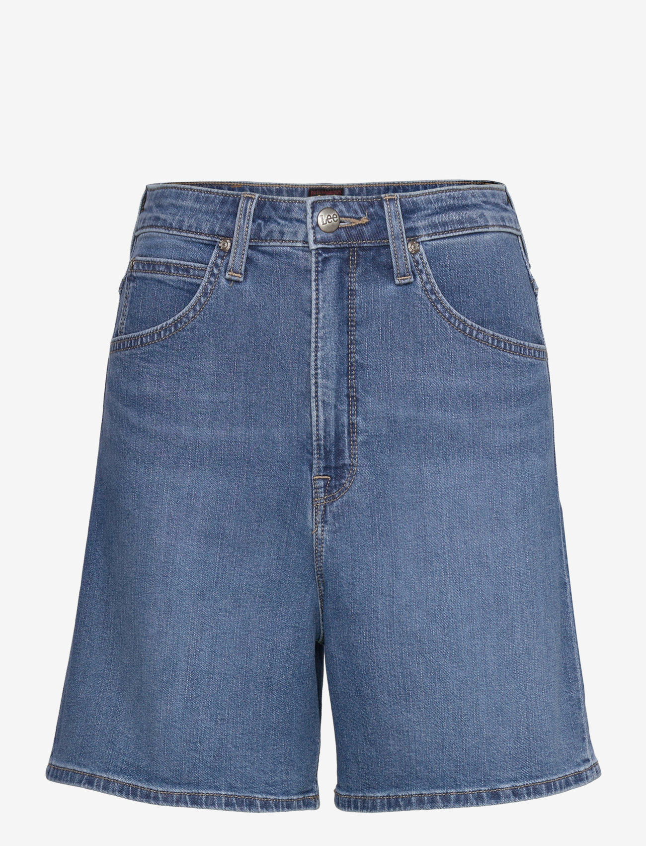 Lee Jeans - STELLA SHORT - lühikesed teksapüksid - ocean wide - 0