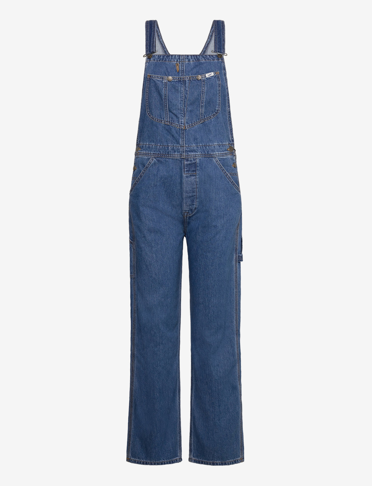Lee Jeans - LEE BIB - mid shade - 0