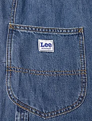 Lee Jeans - LEE BIB - hängselbyxor - mid shade - 4