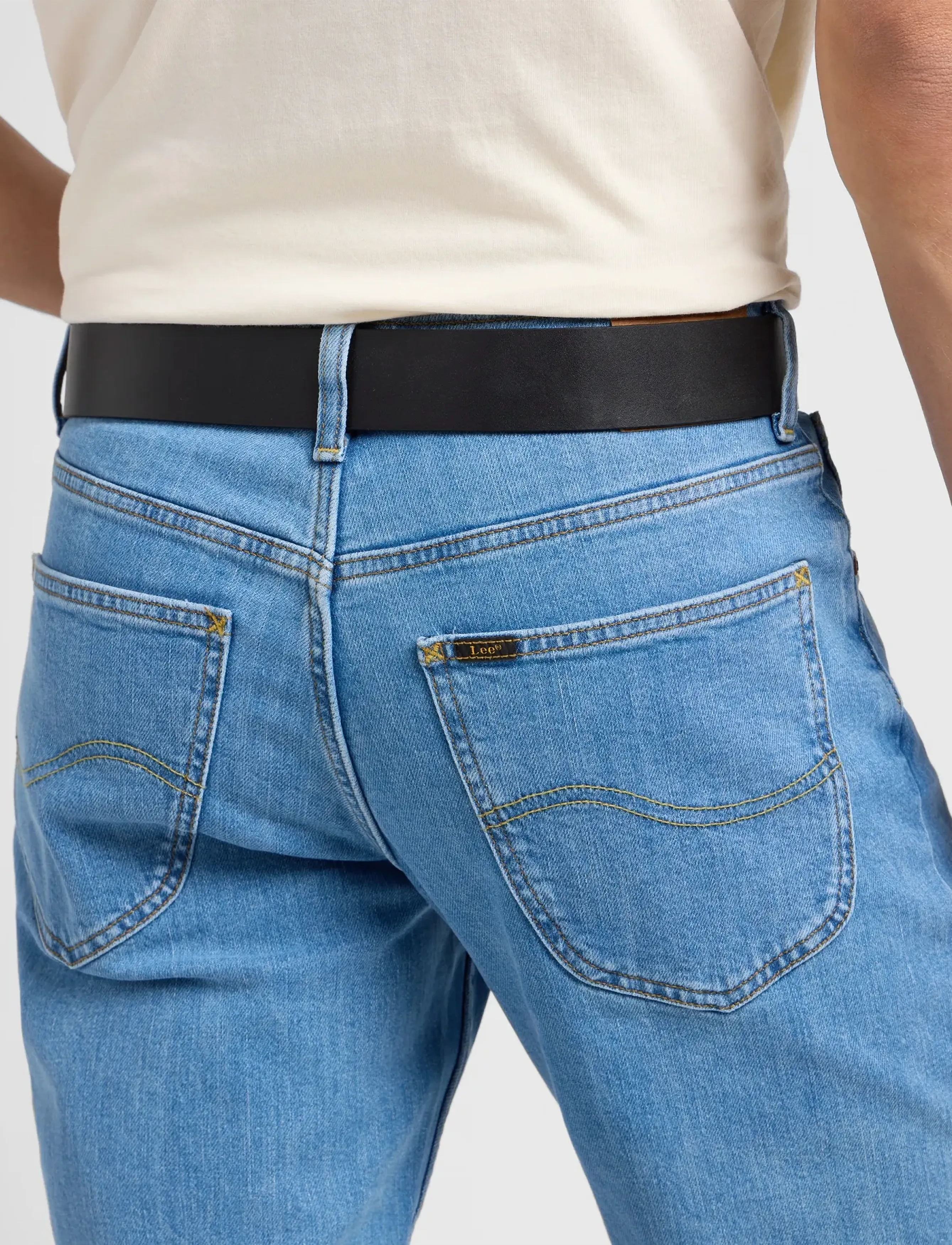 Lee Jeans - SMALL LOGO BELT - black - 3