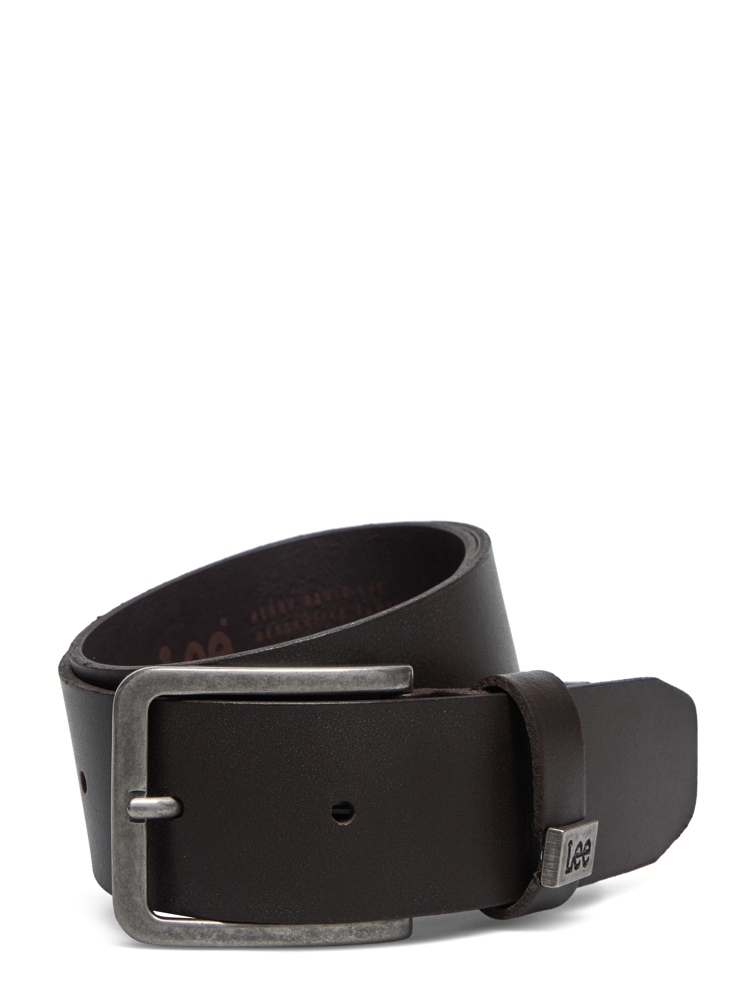 Lee Jeans SMALL LOGO BELT - Accessories - DARK BROWN / brown