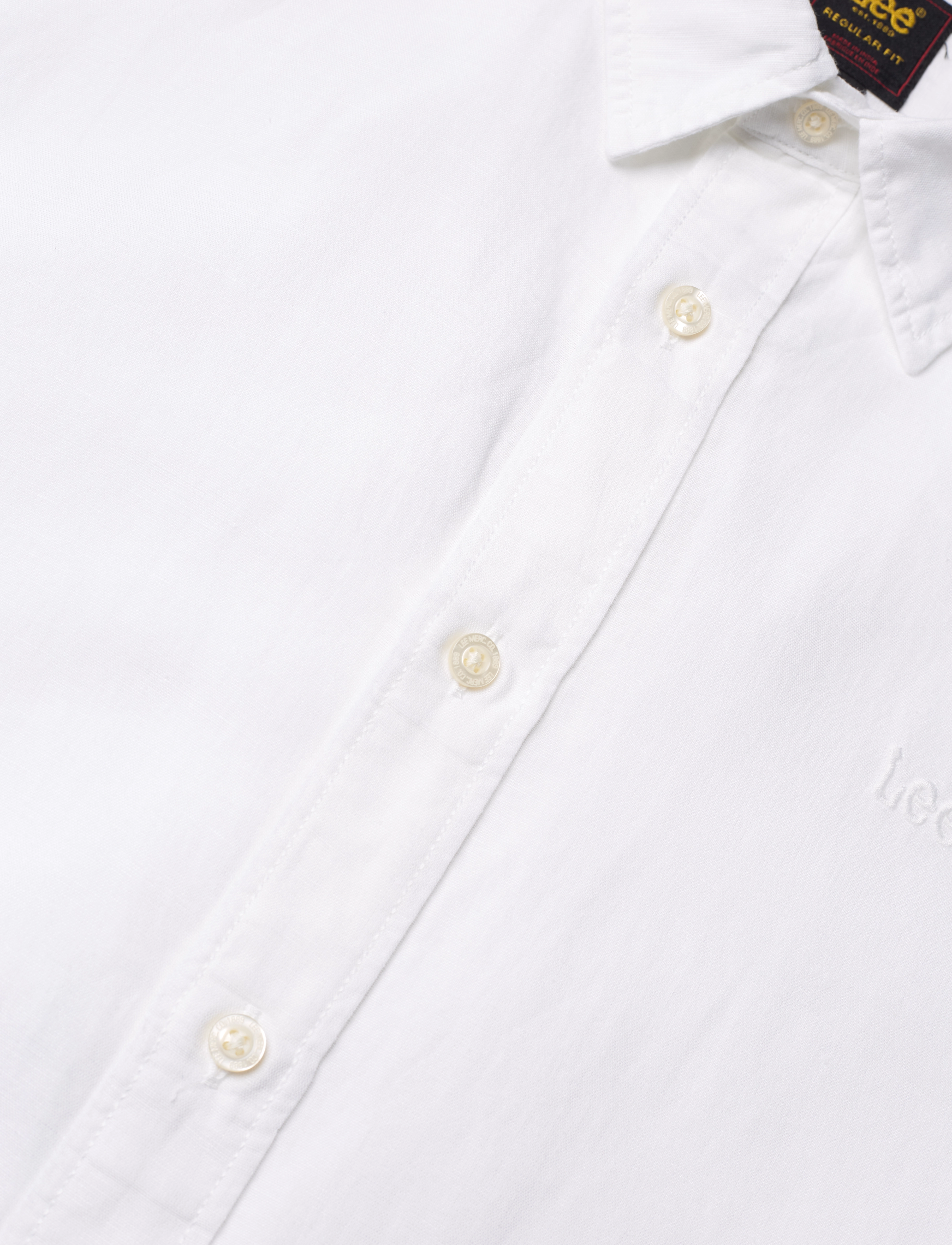 Lee Jeans - PATCH SHIRT - bright white - 3
