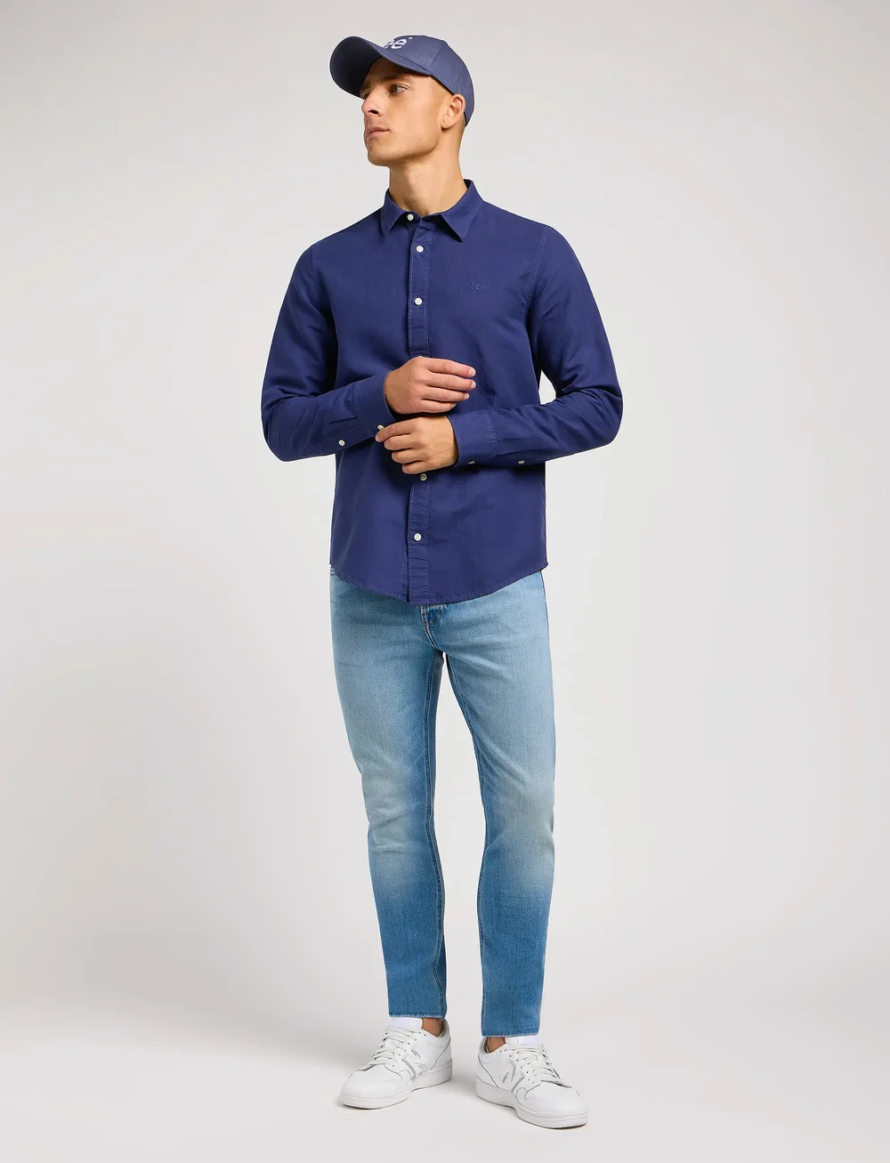 Lee Jeans - PATCH SHIRT - linased särgid - medieval blue - 4