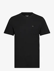 Lee Jeans - Pocket Tee - short-sleeved t-shirts - black - 0