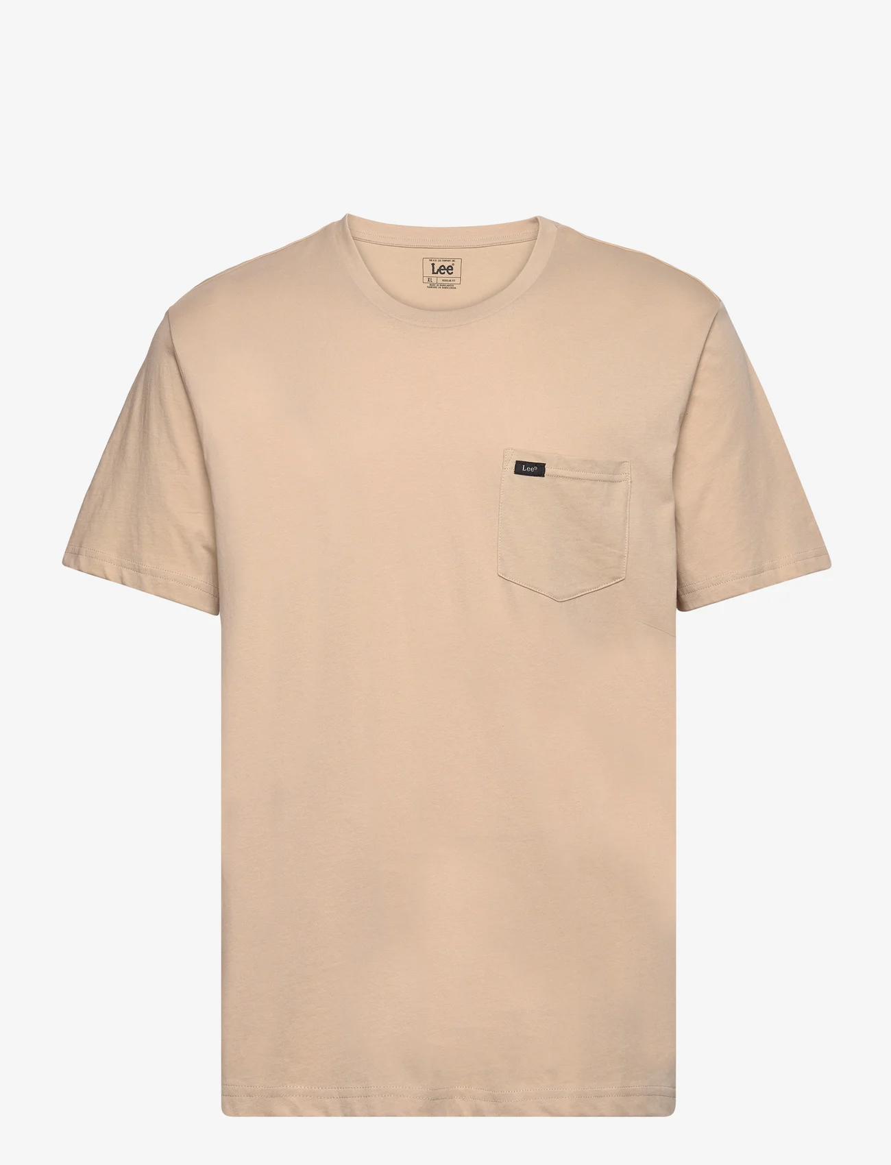 Lee Jeans - Pocket Tee - zemākās cenas - oxford tan - 0