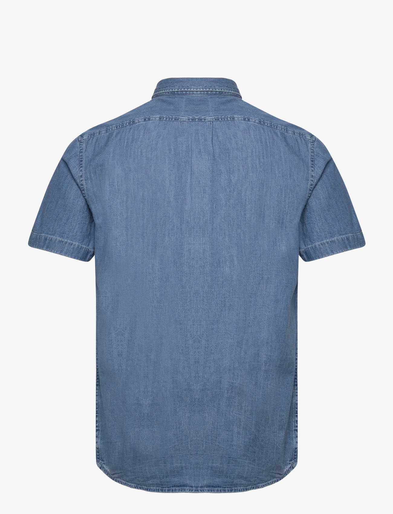Lee Jeans - LEE BUTTON DOWN SS - overhemden met korte mouw - shasta blue - 1