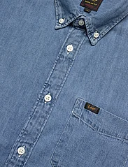 Lee Jeans - LEE BUTTON DOWN SS - overhemden met korte mouw - shasta blue - 3