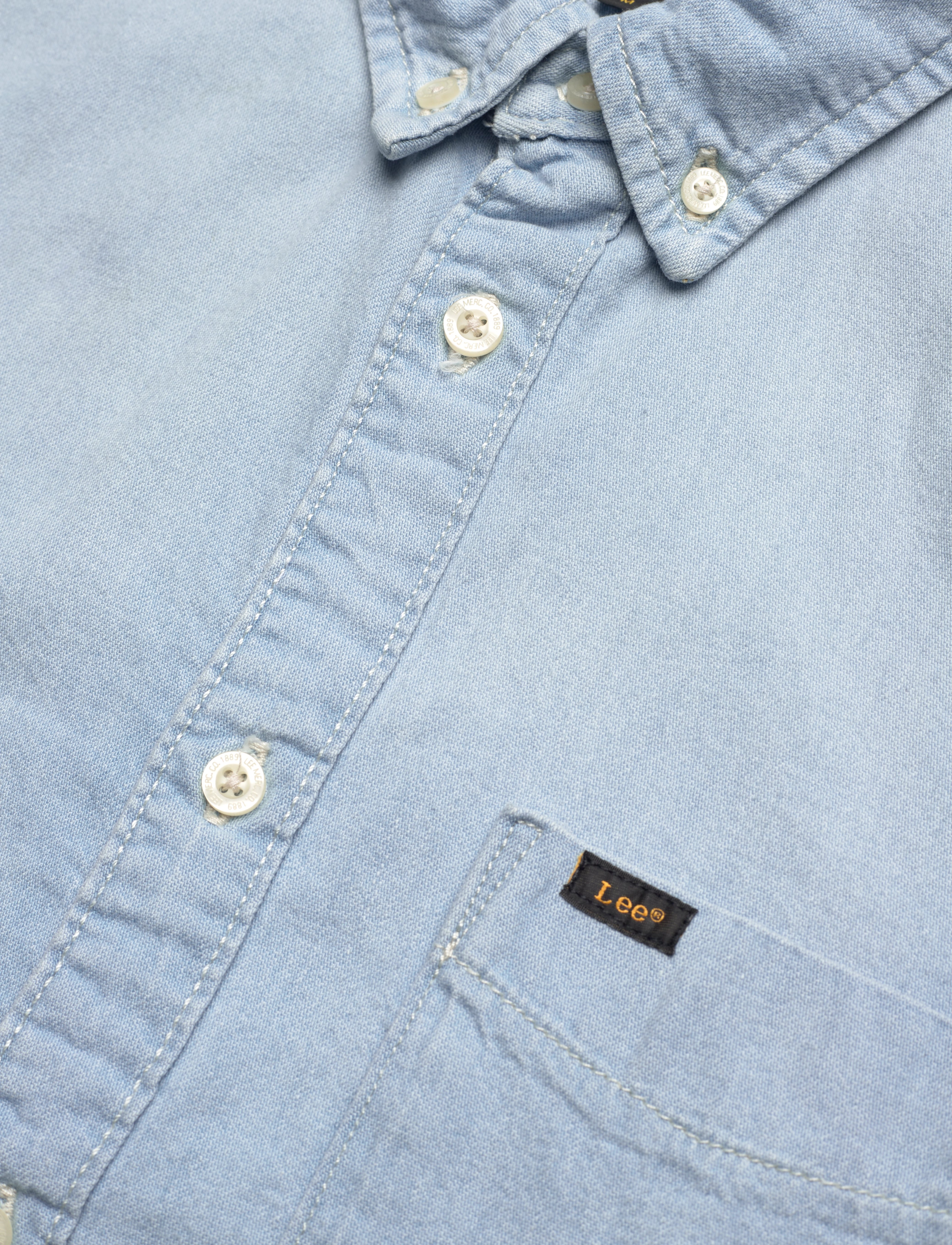 Lee Jeans - LEE BUTTON DOWN - blue sky - 3