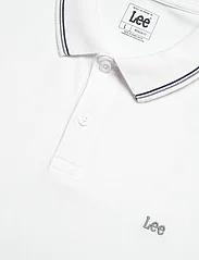 Lee Jeans - PIQUE POLO - kortermede - bright white - 2