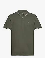 Lee Jeans - PIQUE POLO - short-sleeved polos - fort green - 0
