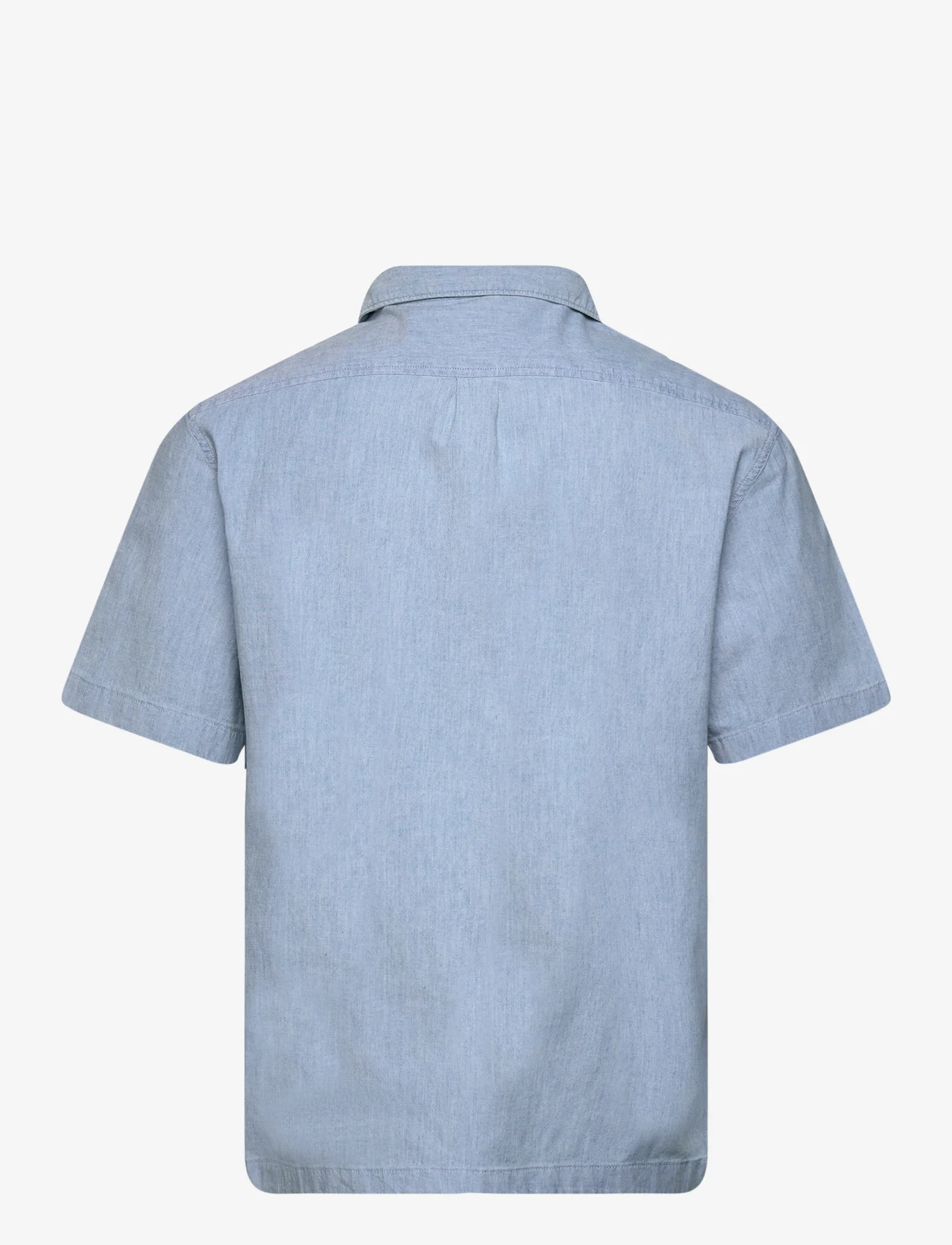 Lee Jeans - RESORT SHIRT - kortärmade skjortor - light chambray - 1