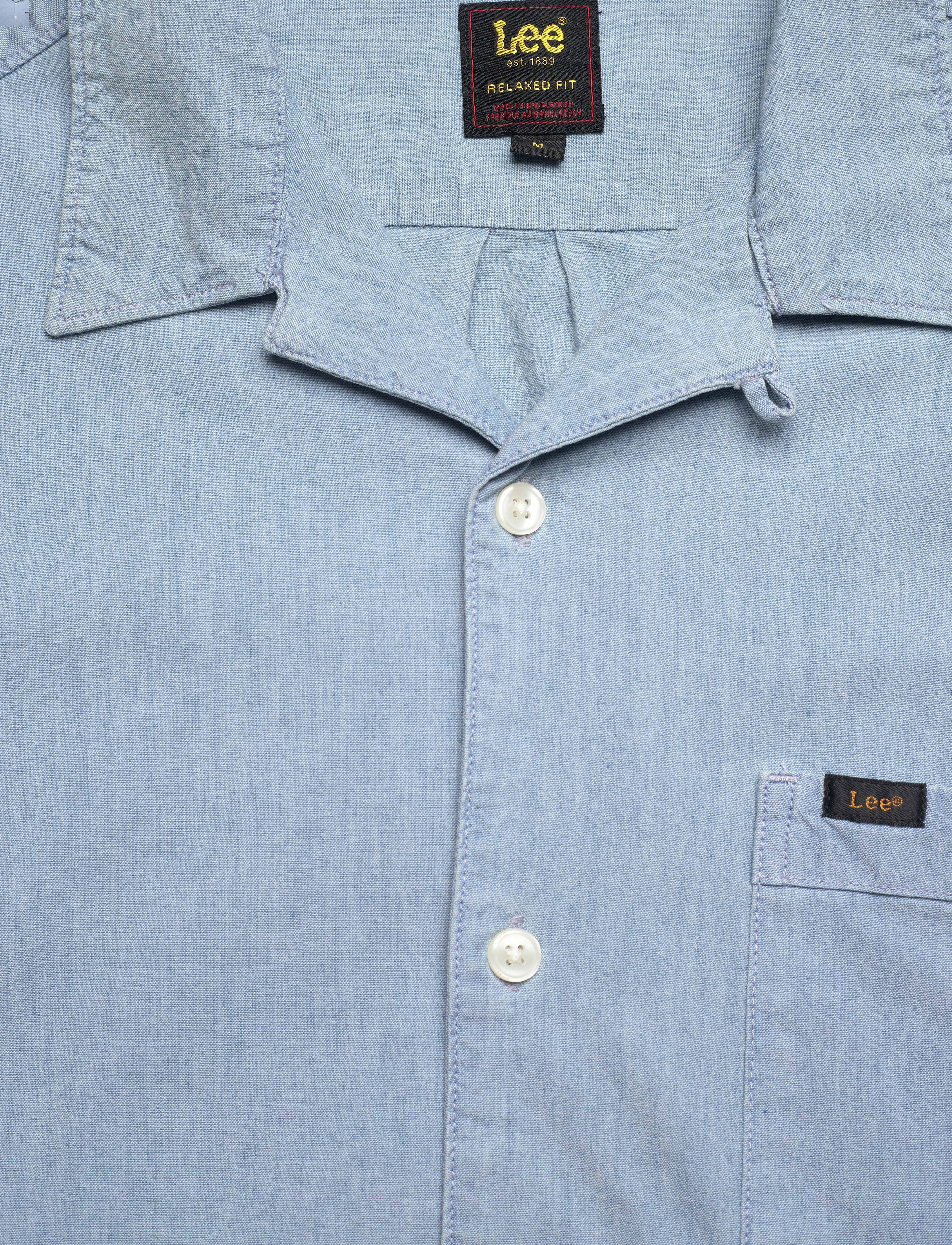 Lee Jeans - RESORT SHIRT - light chambray - 2