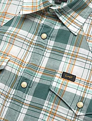 Lee Jeans - SS WESTERN SHIRT - checkered shirts - evergreen - 3