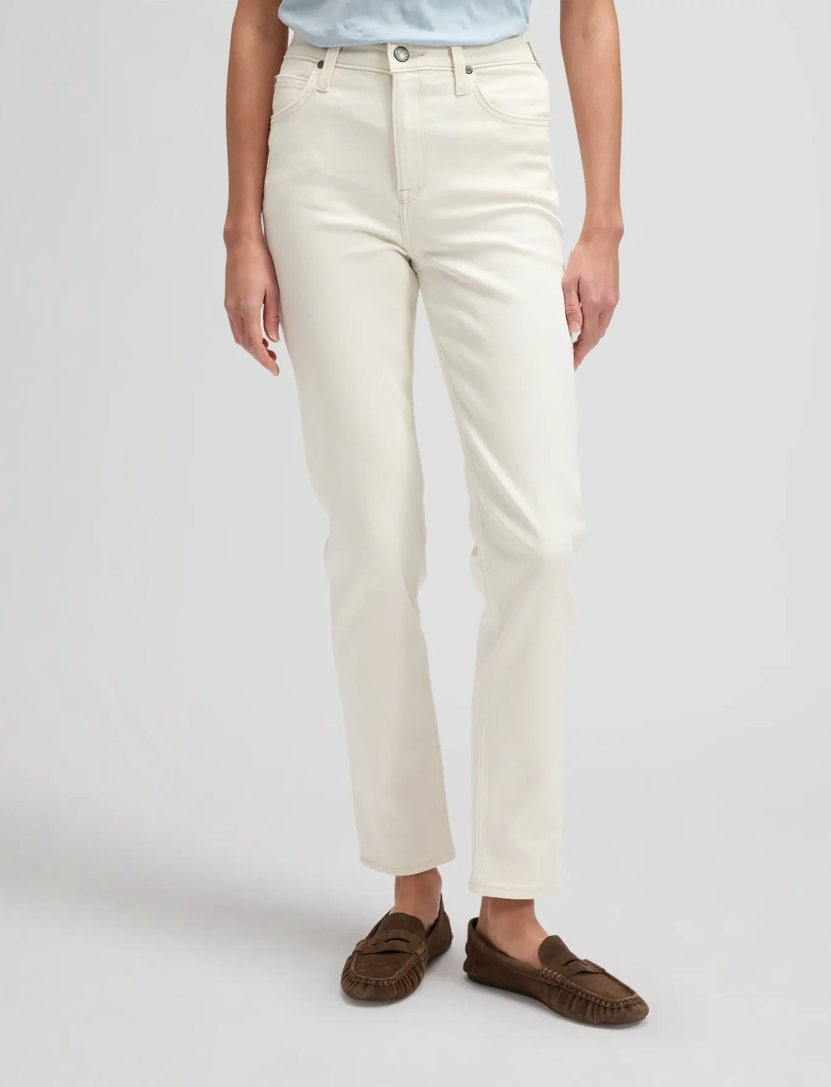 Lee Jeans CAROL - Essentials - WINTER LIGHT / cream