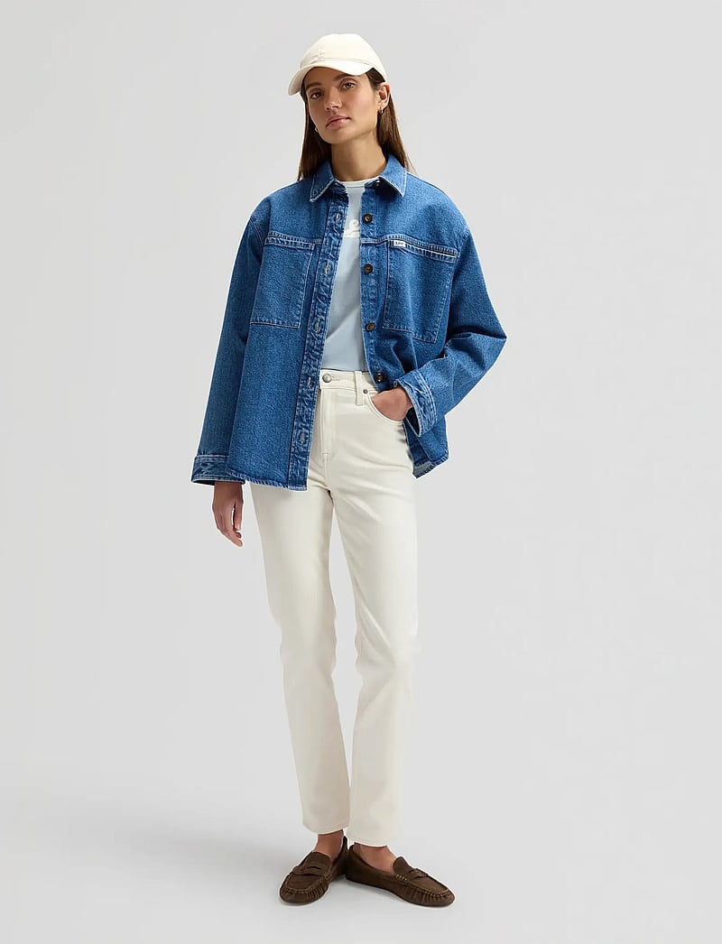 Lee Jeans - CAROL - mom-lõikega teksad - winter light - 3