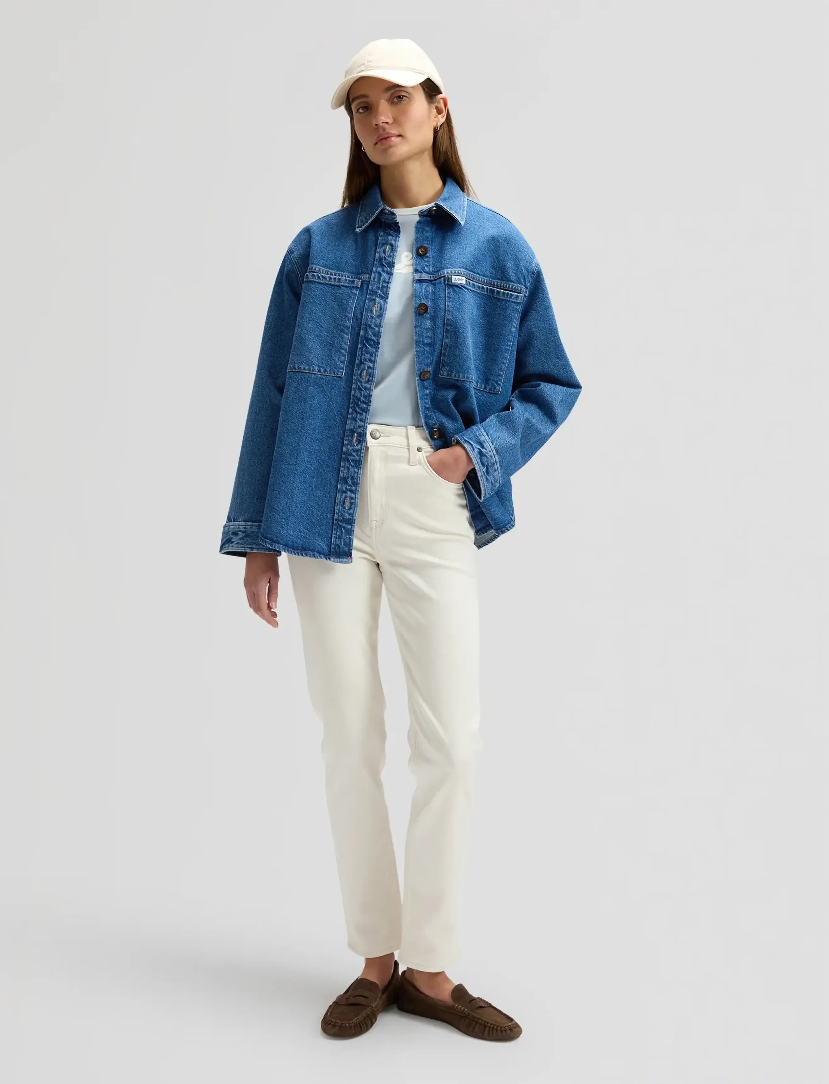 Lee Jeans - CAROL - mom-jeans - winter light - 3