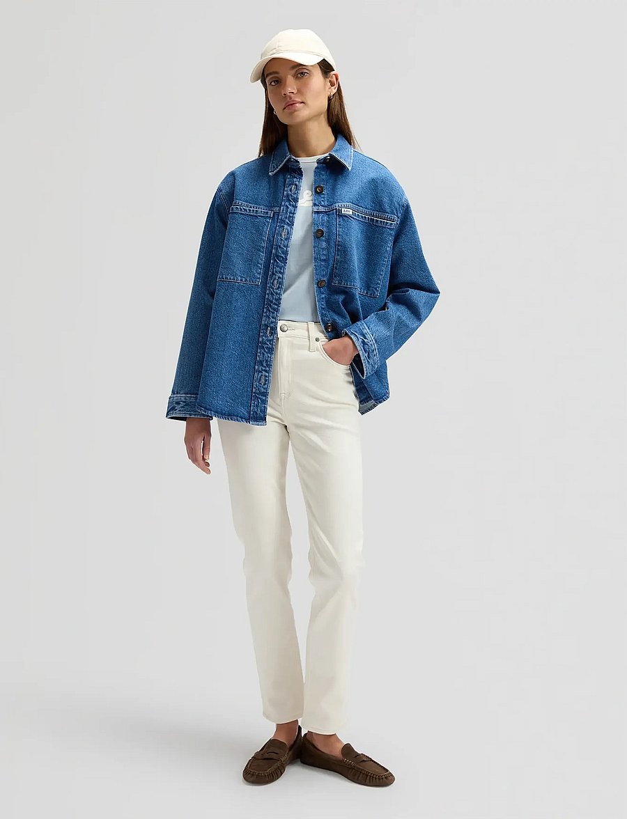 Lee Jeans - CAROL - mom-jeans - winter light - 3