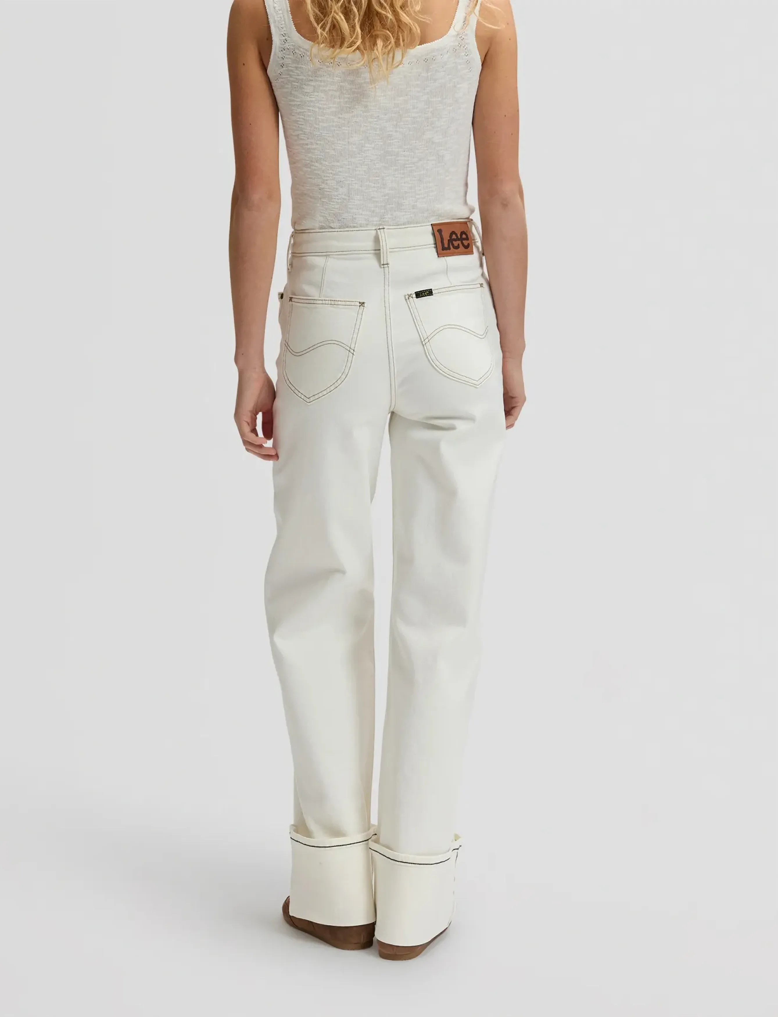 Lee Jeans - STELLA - brede jeans - fresh flock - 2